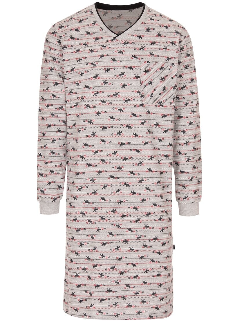 Trigema Pyjama »TRIGEMA Nachthemd mit Elch-Motiven« ♕ bei