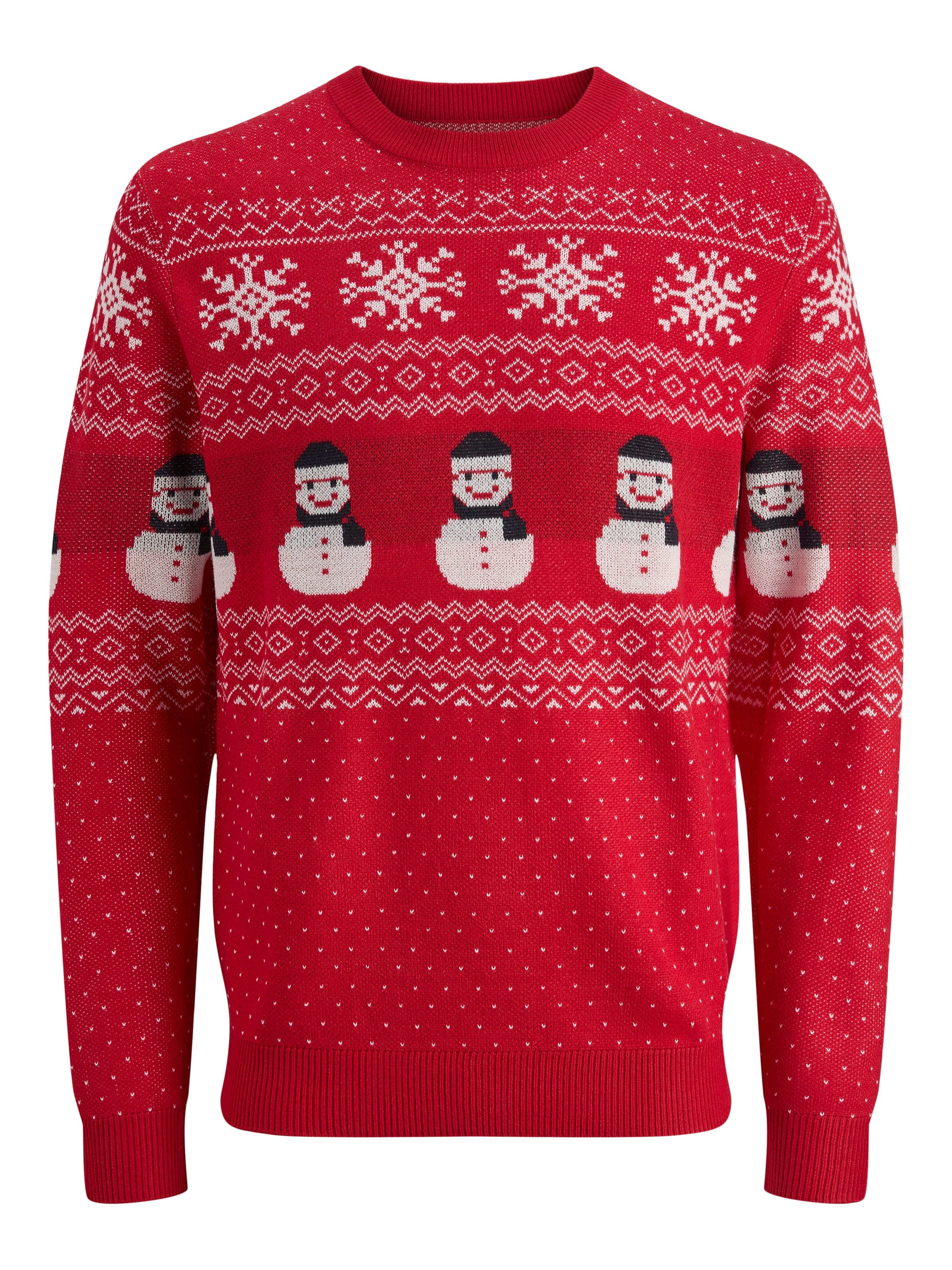 Jack & Jones Junior Weihnachtspullover »JJXMAS ANDREW KNIT CREW NECK JNR«