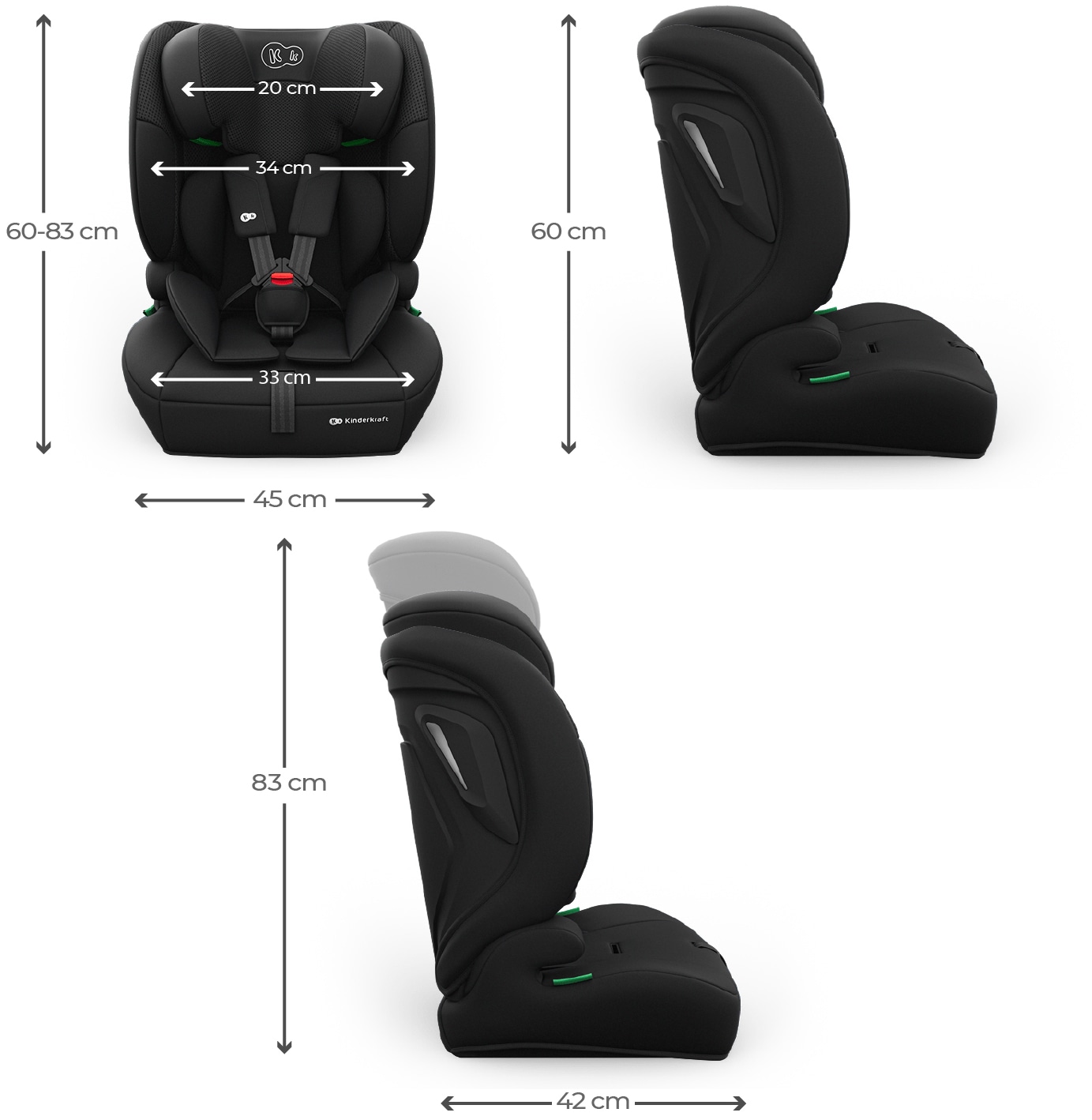 Kinderkraft Autokindersitz »COMFORT UP 2 PLUS«
