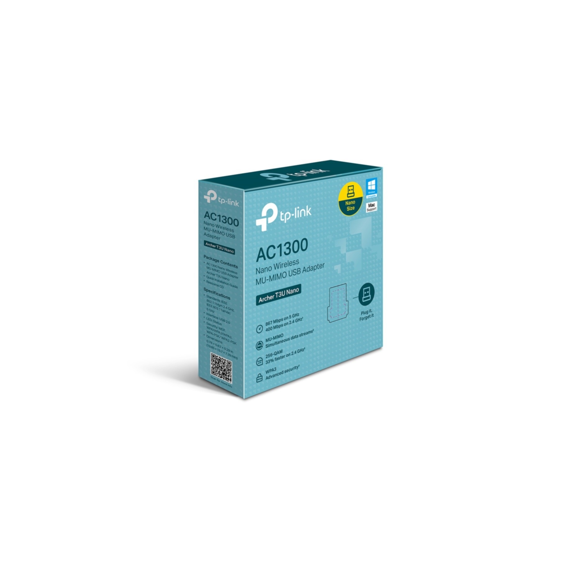 TP-Link Reichweitenverstärker »AC1300 Nano Drahtlos MU-MIMO USB-Adapter«