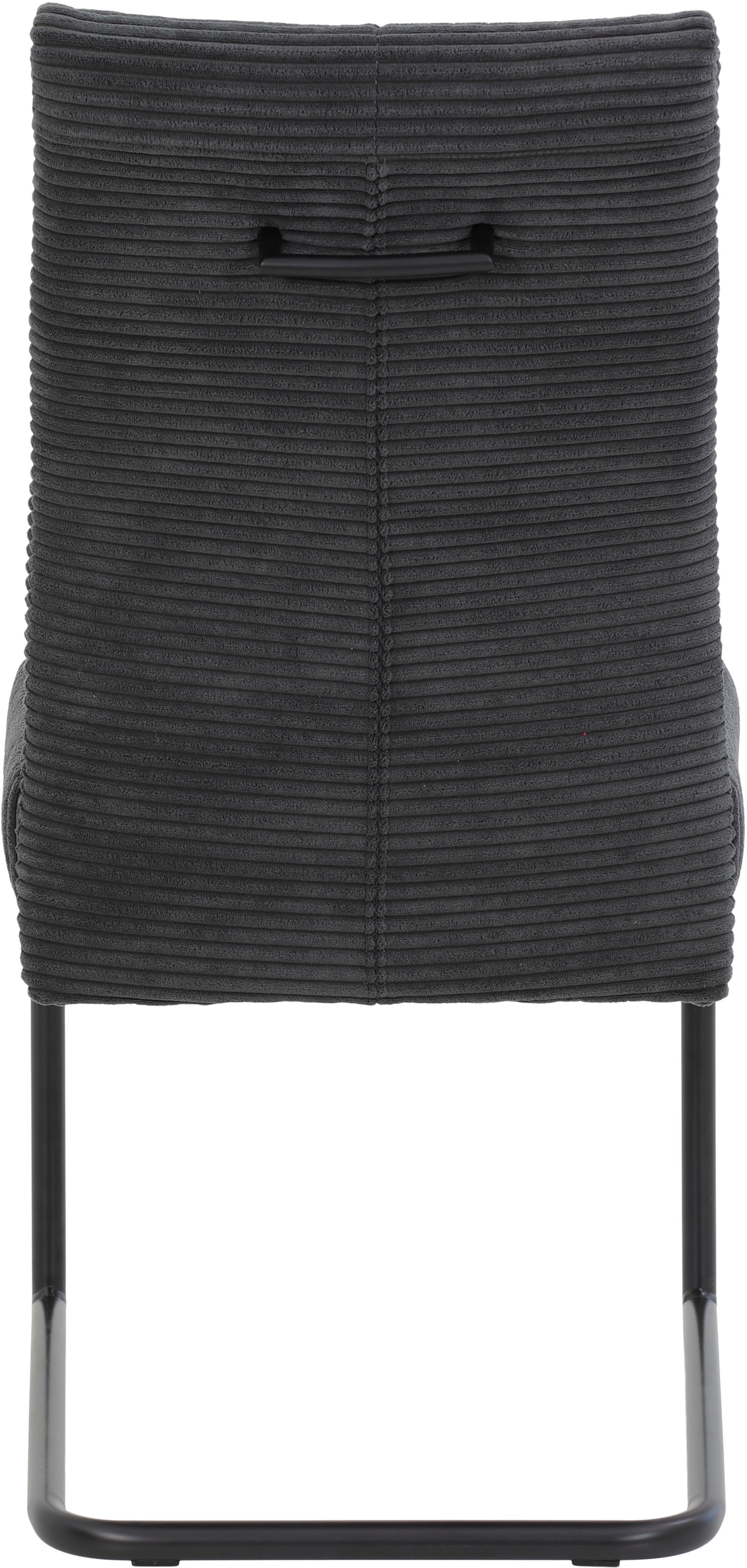 HELA Esszimmerstuhl »Dagmar«, (Set), 1 St., Breitcord, Schwingstuhl mit bequemer Federkern Polsterung, Cord Bezug