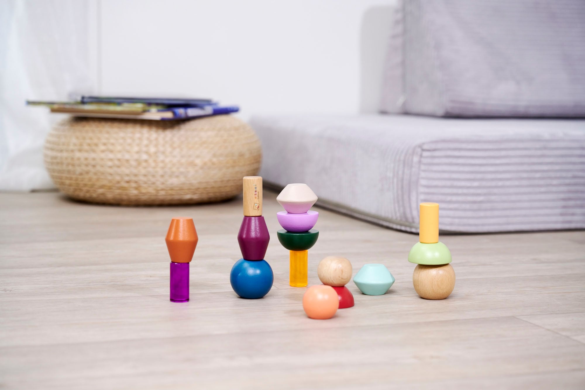 Eichhorn Stapelspielzeug »Montessori Stapelperlen«, FSC®- schützt Wald - weltweit