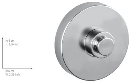 WENKO Wandhaken »Vacuum-Loc®«, Kunststoff, Befestigen ohne Bohren