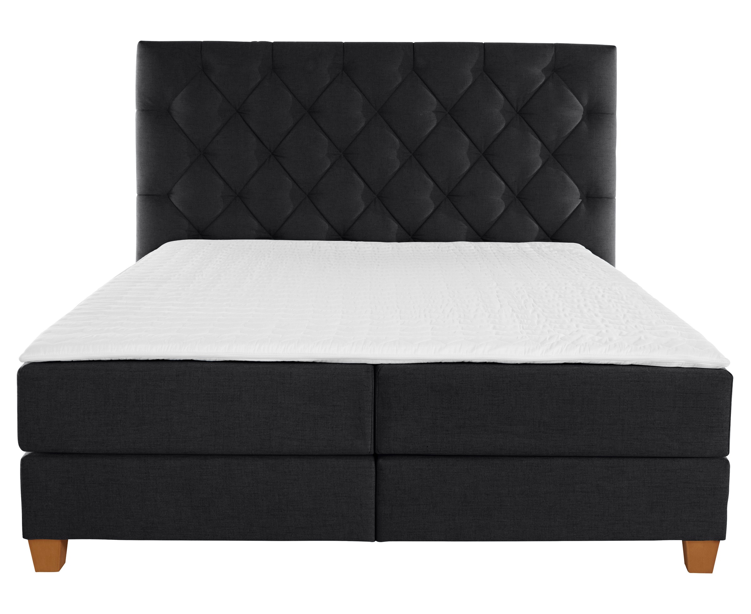 Guido Maria Kretschmer Home&Living Boxspringbett »Harmones hoch«, in 3 Breiten, Härtegrad auch im Mix mit je 1 Matratze in H2 und H3