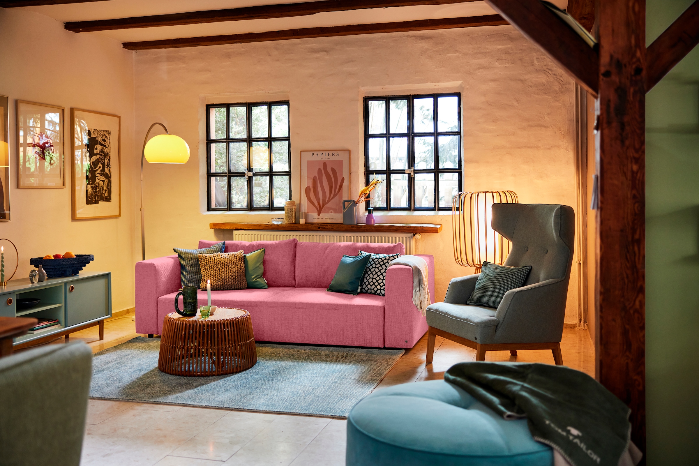 TOM TAILOR HOME Schlafsofa »HEAVEN STYLE SLEEP«, aus der COLORS COLLECTION, inklusive Bettfunktion & Bettkasten