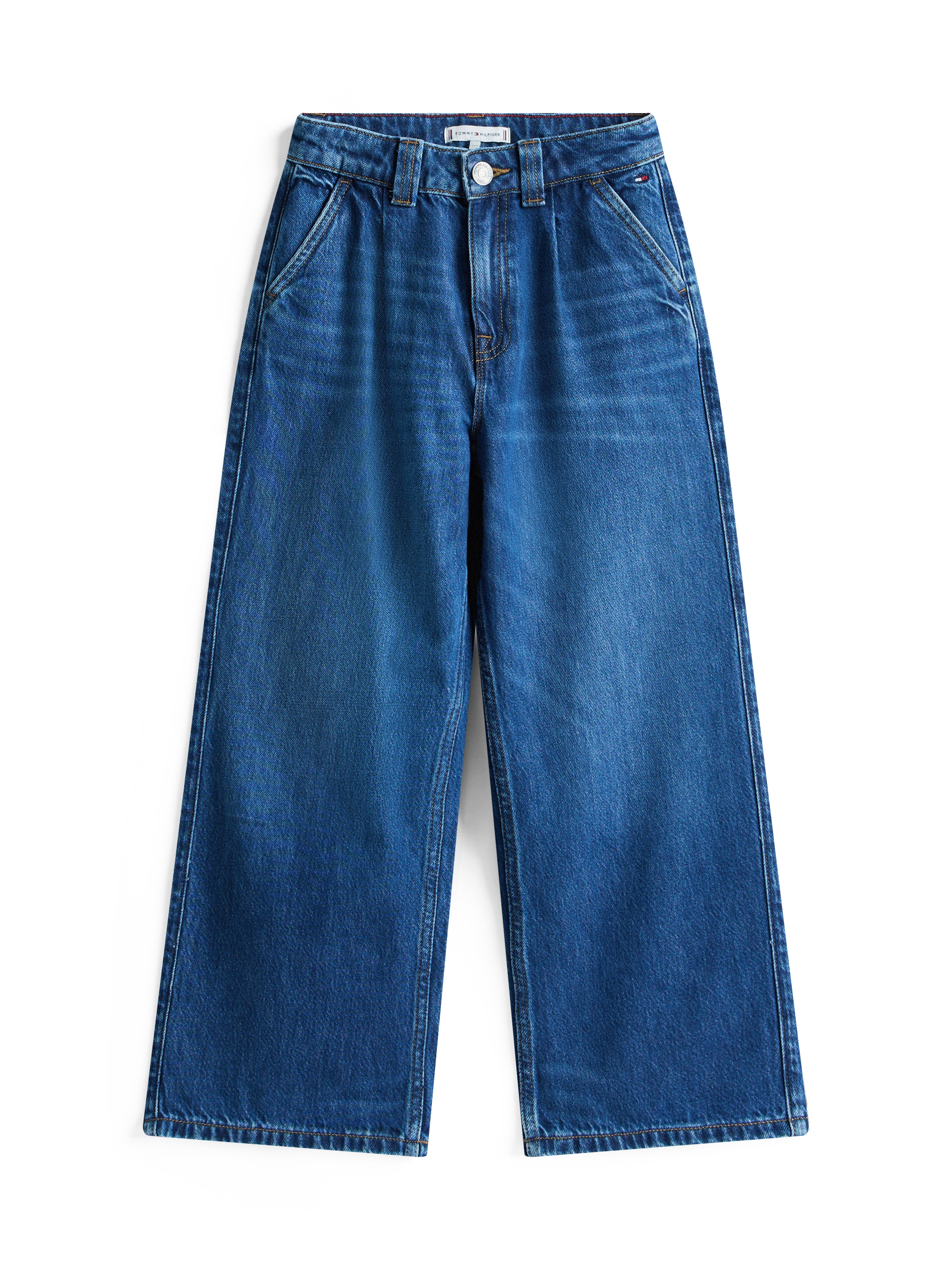 Tommy Hilfiger Weite Jeans »MABEL PLEATS«, Kinder bis 16 Jahre