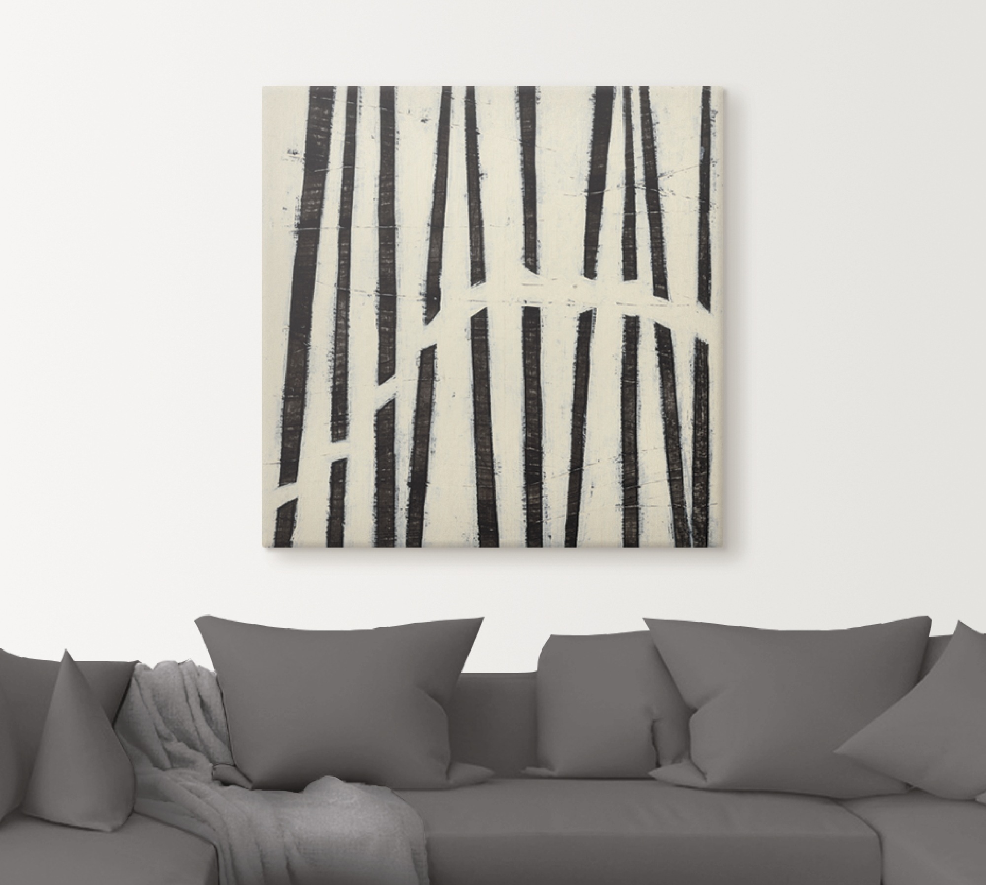 Artland Leinwandbild »Hieroglyph I« Muster 1 Stk. tlg. auf Holzrahmen gespannt