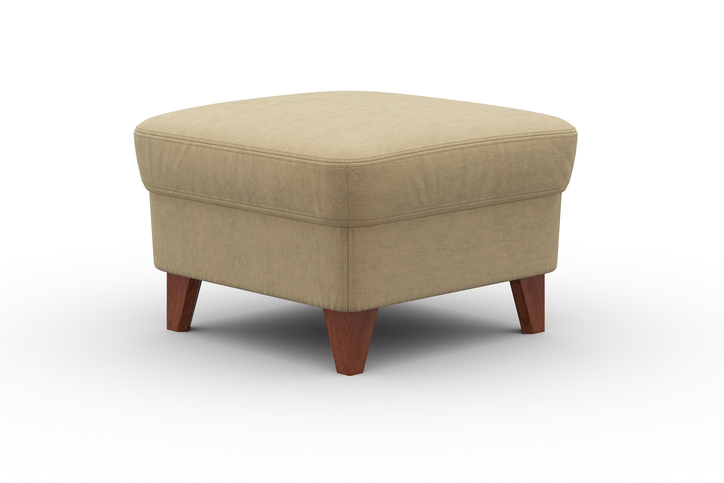 machalke® Hocker »amadeo«, mit wengefarbenen Beinen