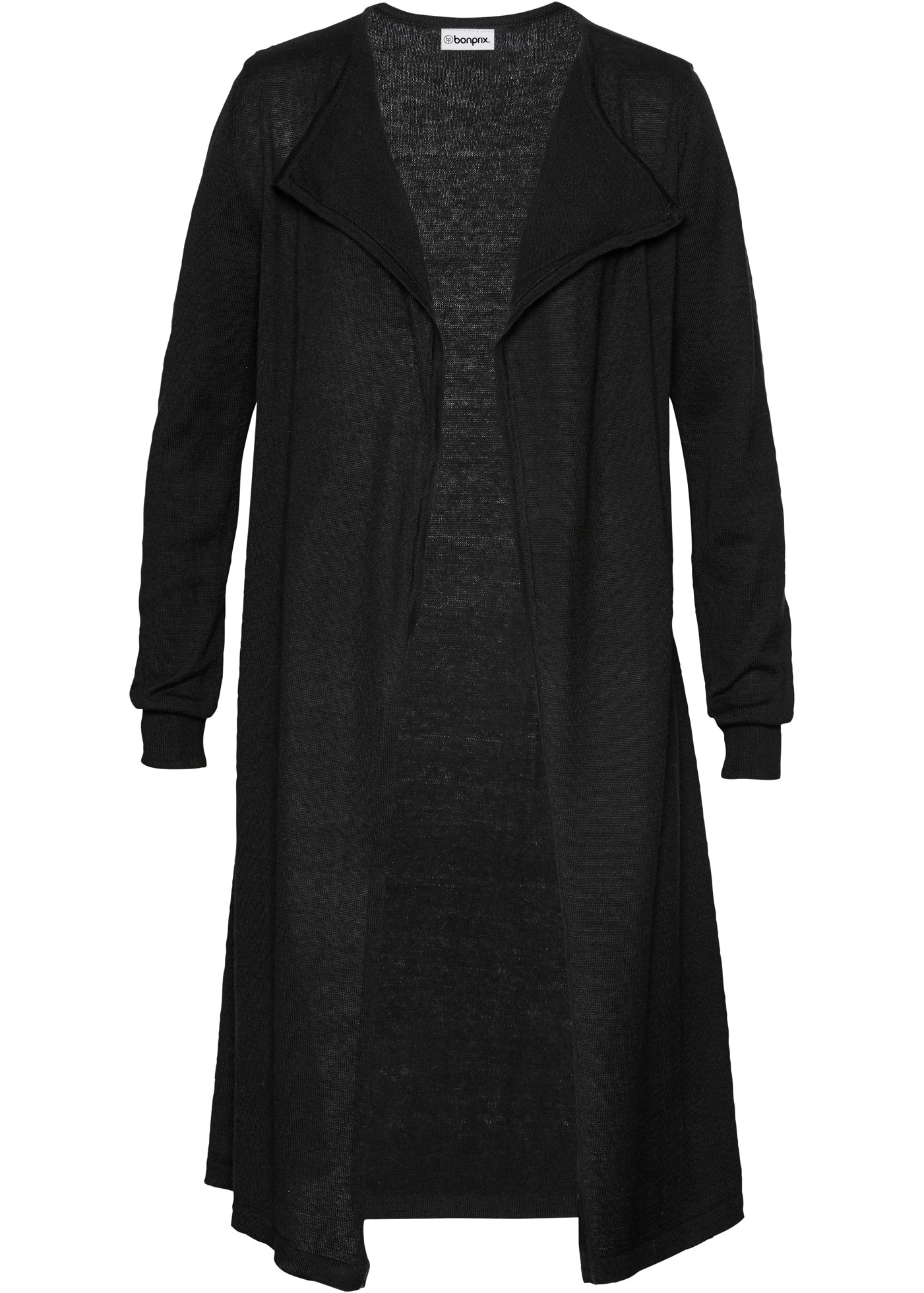 bonprix Longstrickjacke 1 figurumspielende Passform, eleganter Stil