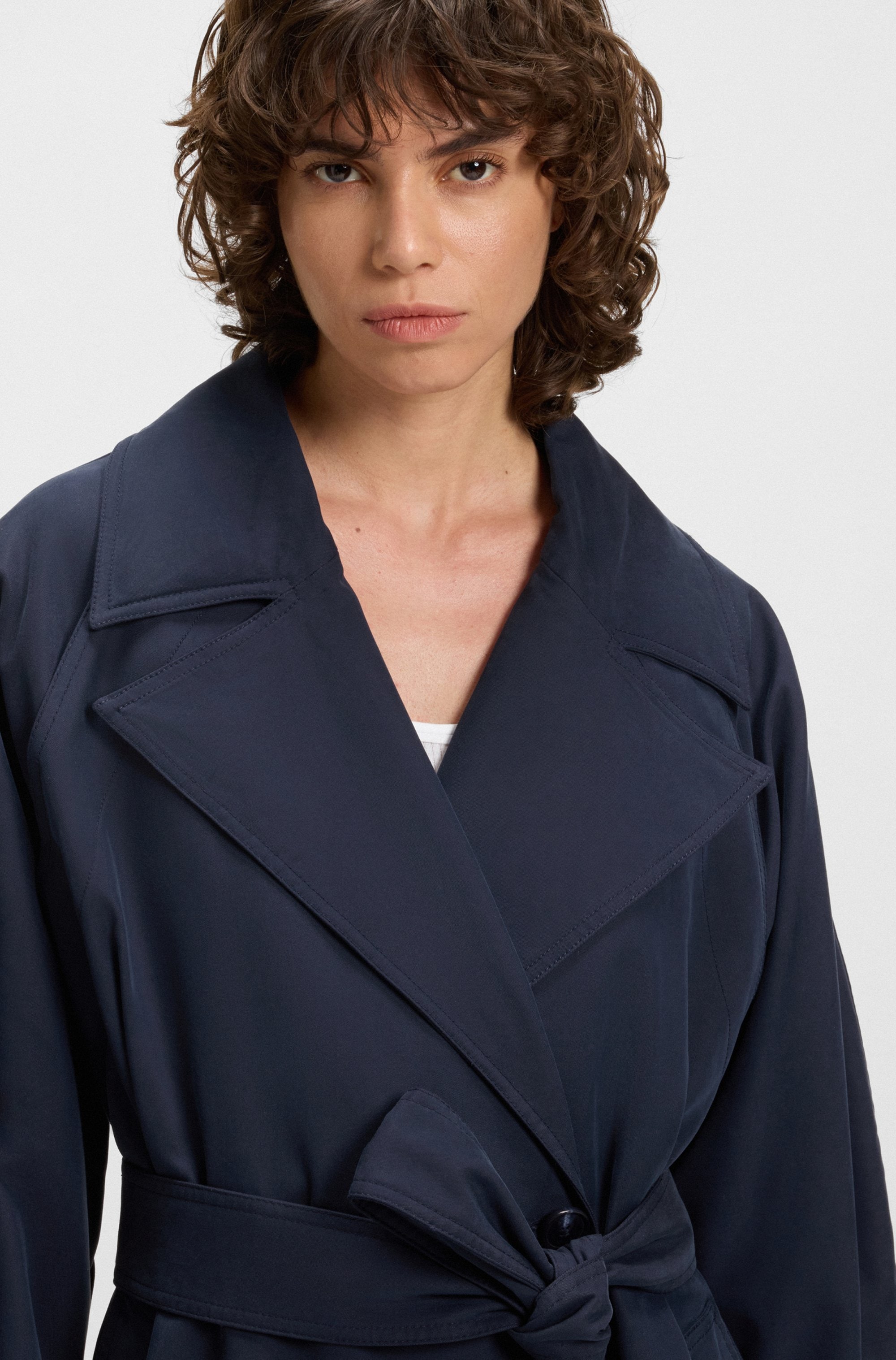 BOSS ORANGE Trenchcoat »Camina Premium Damenmode«