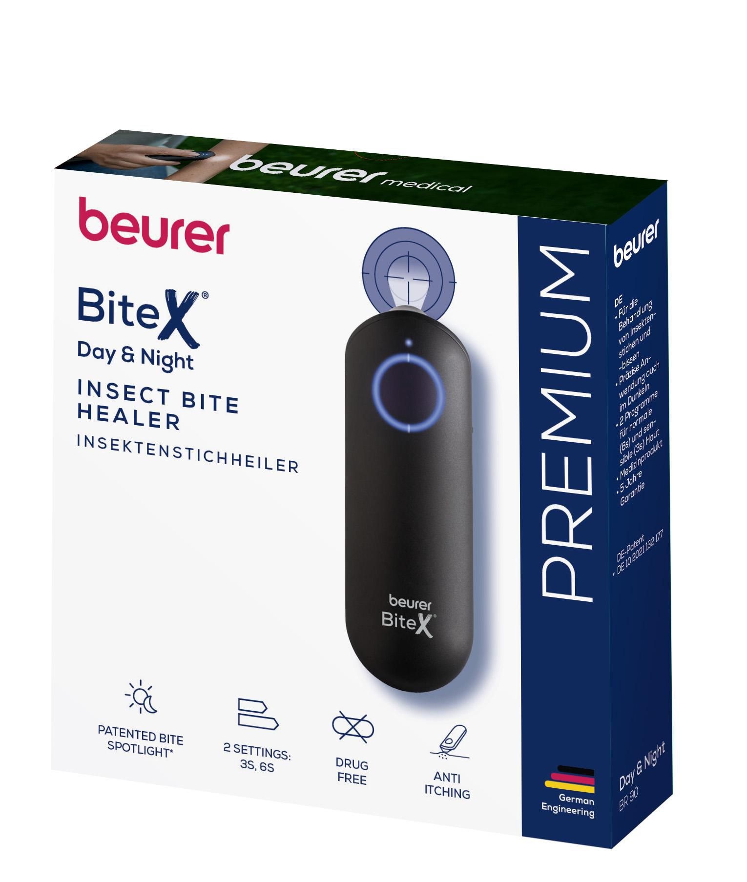 BEURER Insektenstichheiler »BiteX 90 Day&Night, sehr gutes Reise-Gadget« zur Behandlung von Insektenstichen- und bissen