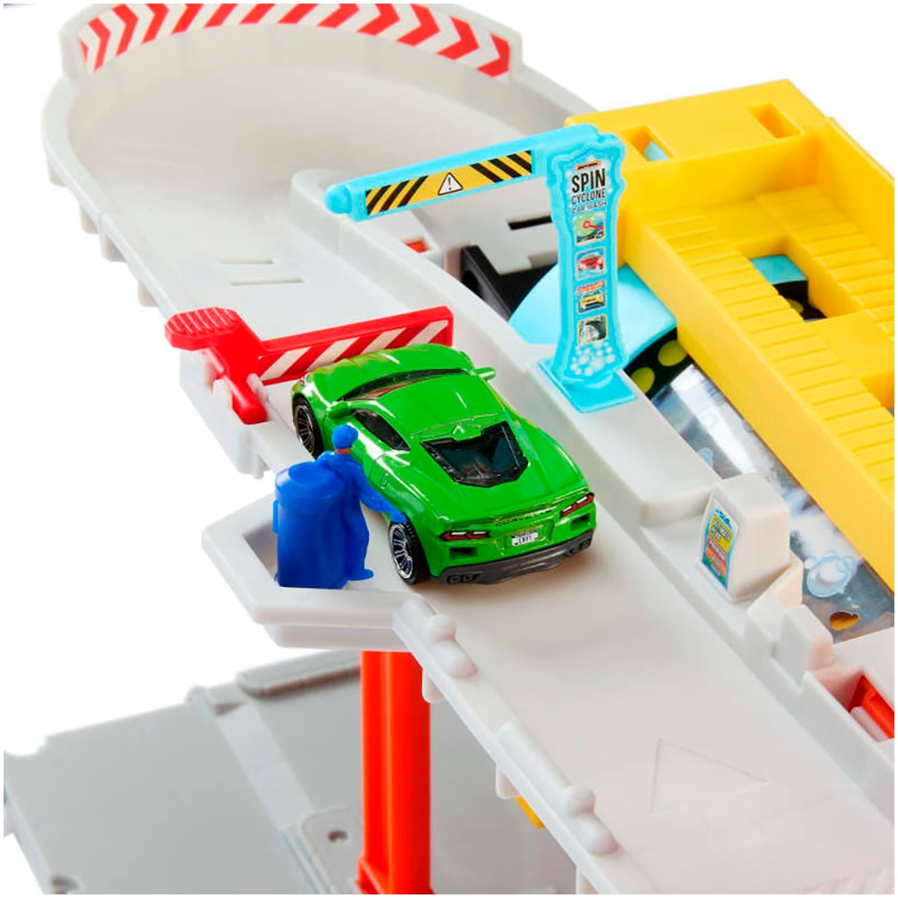 MATCHBOX Spiel-Gebäude »Matchbox Super Auto Center« inklusive 2 Spielfahrzeugen