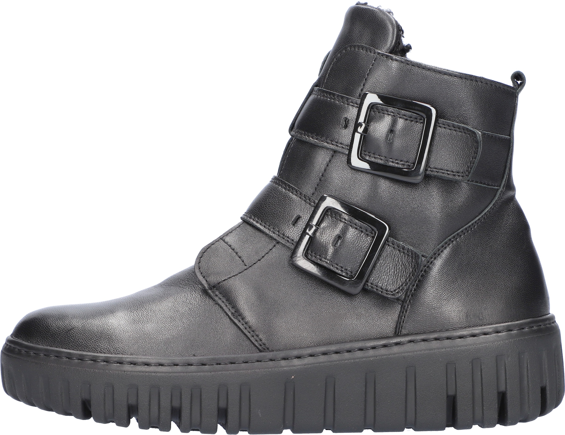 Waldläufer Winterboots »H-LIVIA«, Stiefelette, Komfortboots, Plateau, in Bequemweite G (= weit)