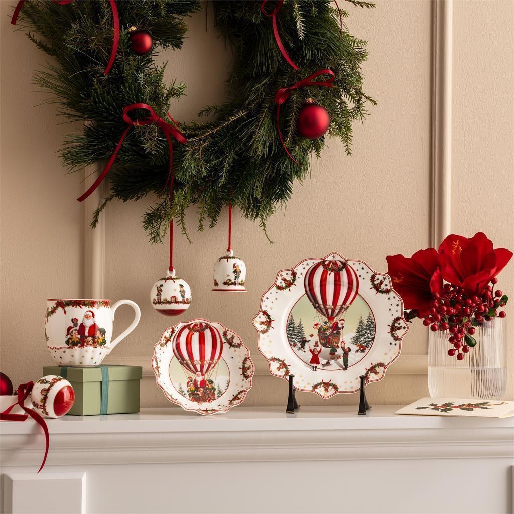 Villeroy & Boch Geschirr-Set »Frühstücks-Set Annual Christmas Edition 3-tlg. bunt« Handwäsche wird empfohlen