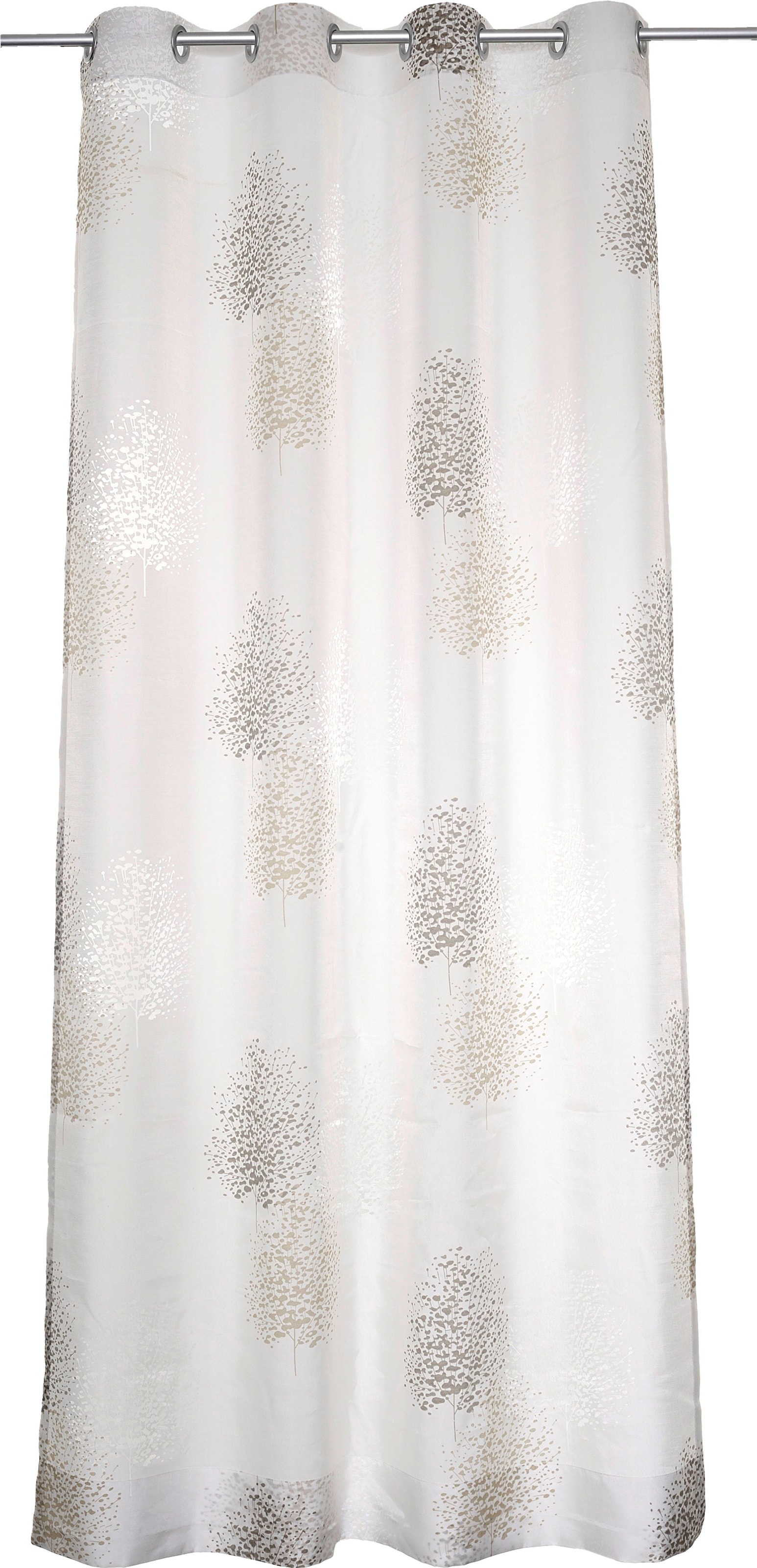 Kutti Vorhang »Belinda«, kaufen halbtransparent, bedruckt, Ausbrenner, (1 Viskose-Polyester online St.), Gardine
