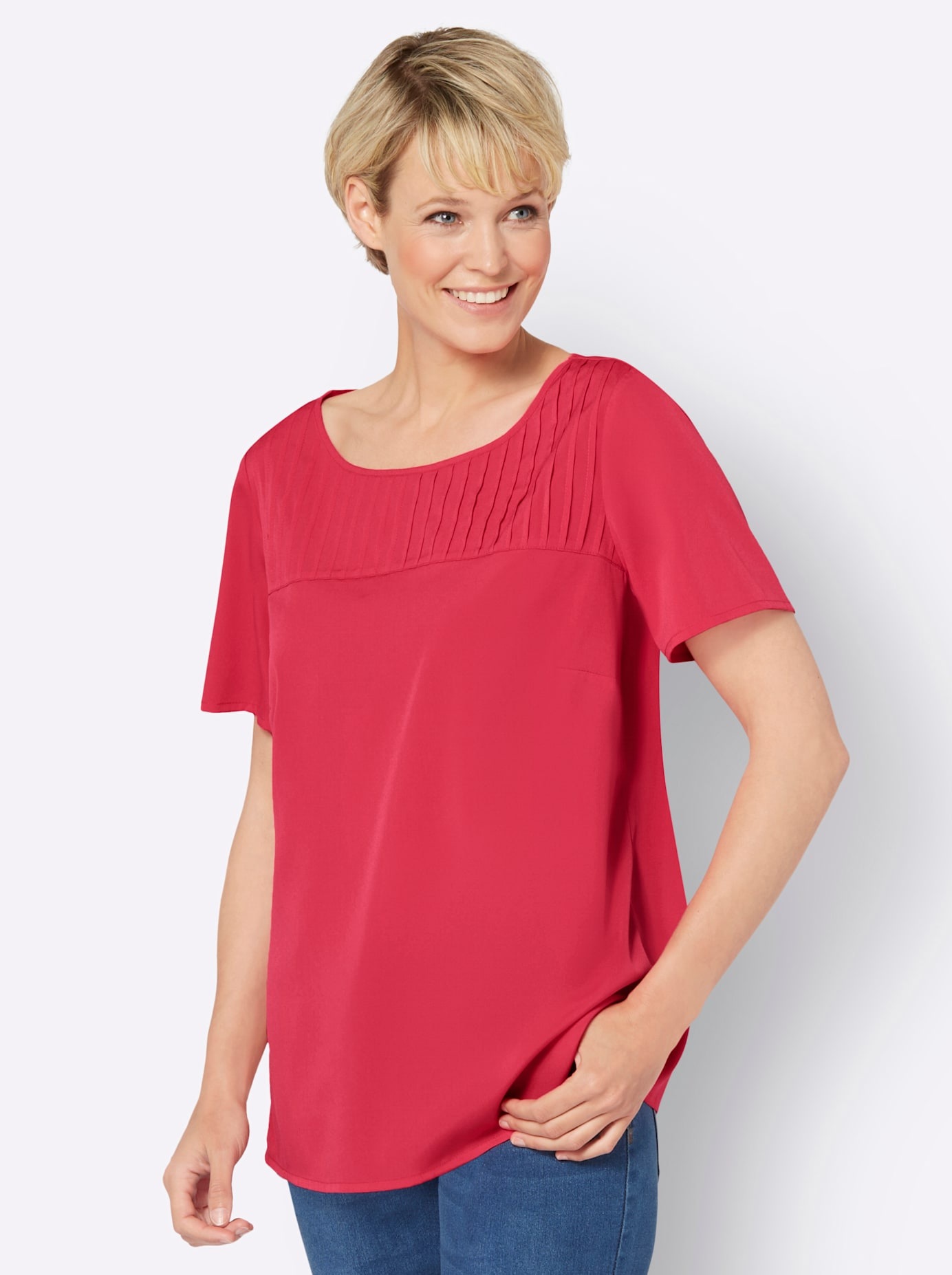 Classic Basics Schlupfbluse