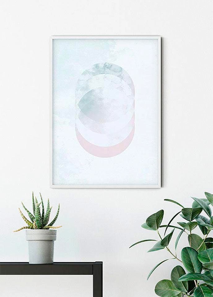 Komar Bild »Tessera Glacies« Formen | Kunst 1 Stk. tlg. Wandbild zur Dekoration - ohne Rahmen