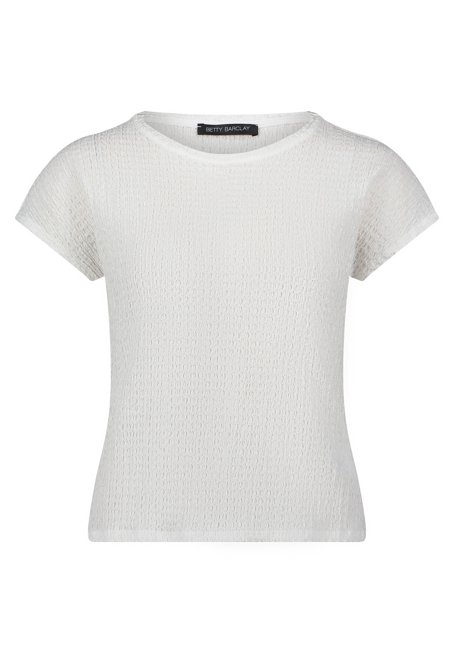 Betty Barclay Rundhalsshirt »Strukturshirt mit U-Boot-Ausschnitt«