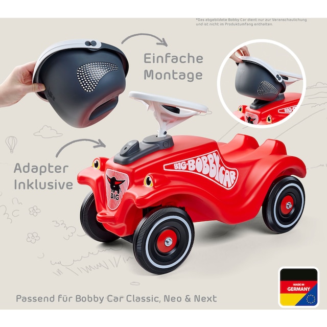 BIG Kinderfahrzeug-Anhänger »BIG Bobby Car Gepäckkorb«, Made in Germany bei
