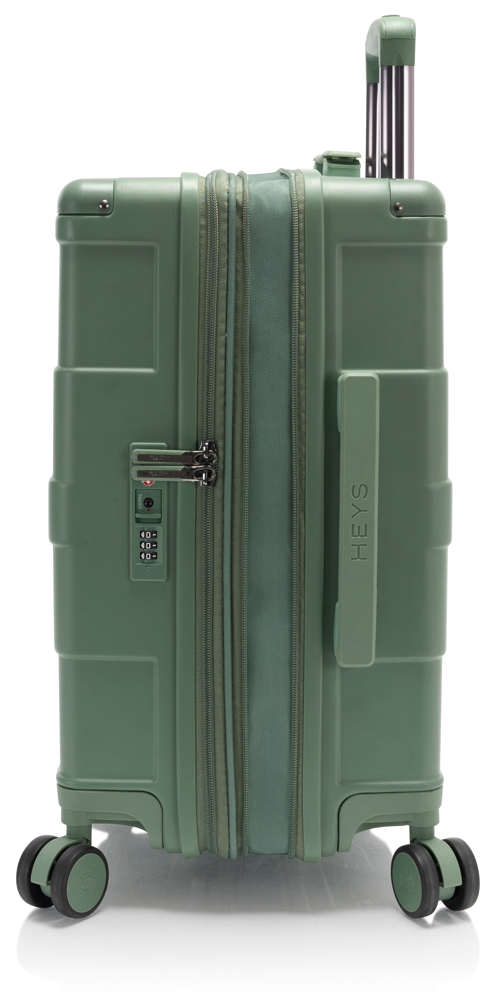 Heys Hartschalen-Trolley »ReNew, verschiedene Größen und Farben« 47 l 4 Rollen herausnehmbares Innenfutter Volumenerweiterung 5 Jahre Garantie