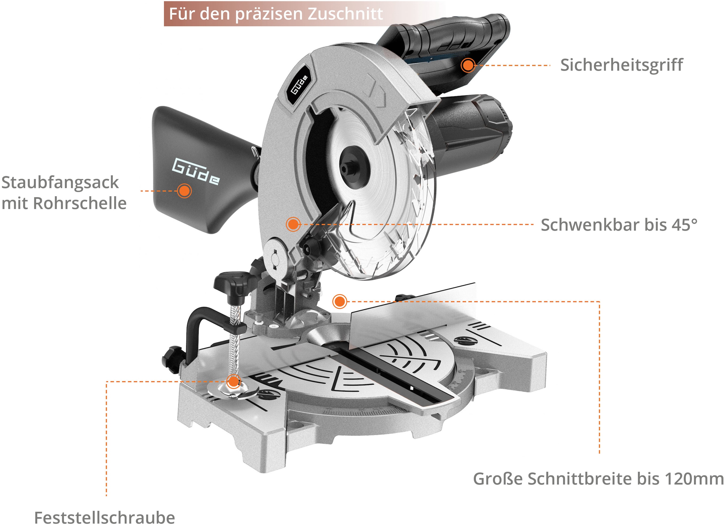 Güde Kappsäge »»GKS 2134.1««