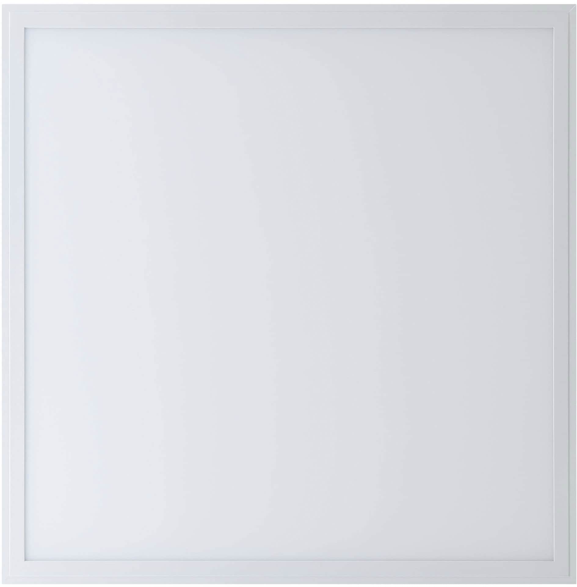 EGLO Deckenleuchte »Salobrena 1 Deckenlampe, Kunststoff und Aluminium, Aufbaulampe, Lampe« LED-Modul 1 Stk. Neutralweiß Deckenlampe, Wohnzimmerlampe, Küchenlampe, Bürolampe  Weiß, Flurlampe