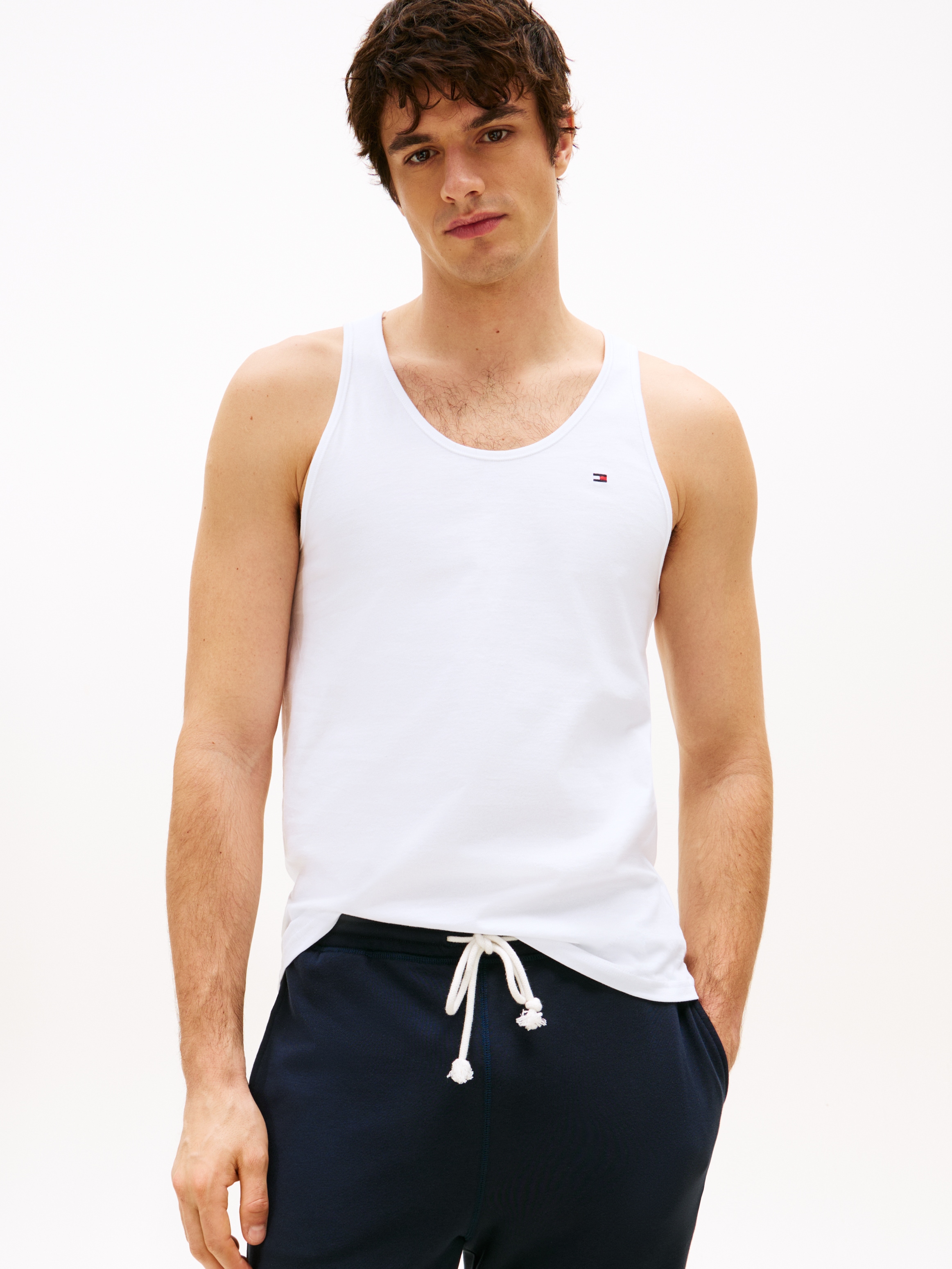 Tommy Hilfiger Underwear Tanktop »3P TANK TOP«, (Packung, 3 tlg., 3er), mit Logo-Stickerei