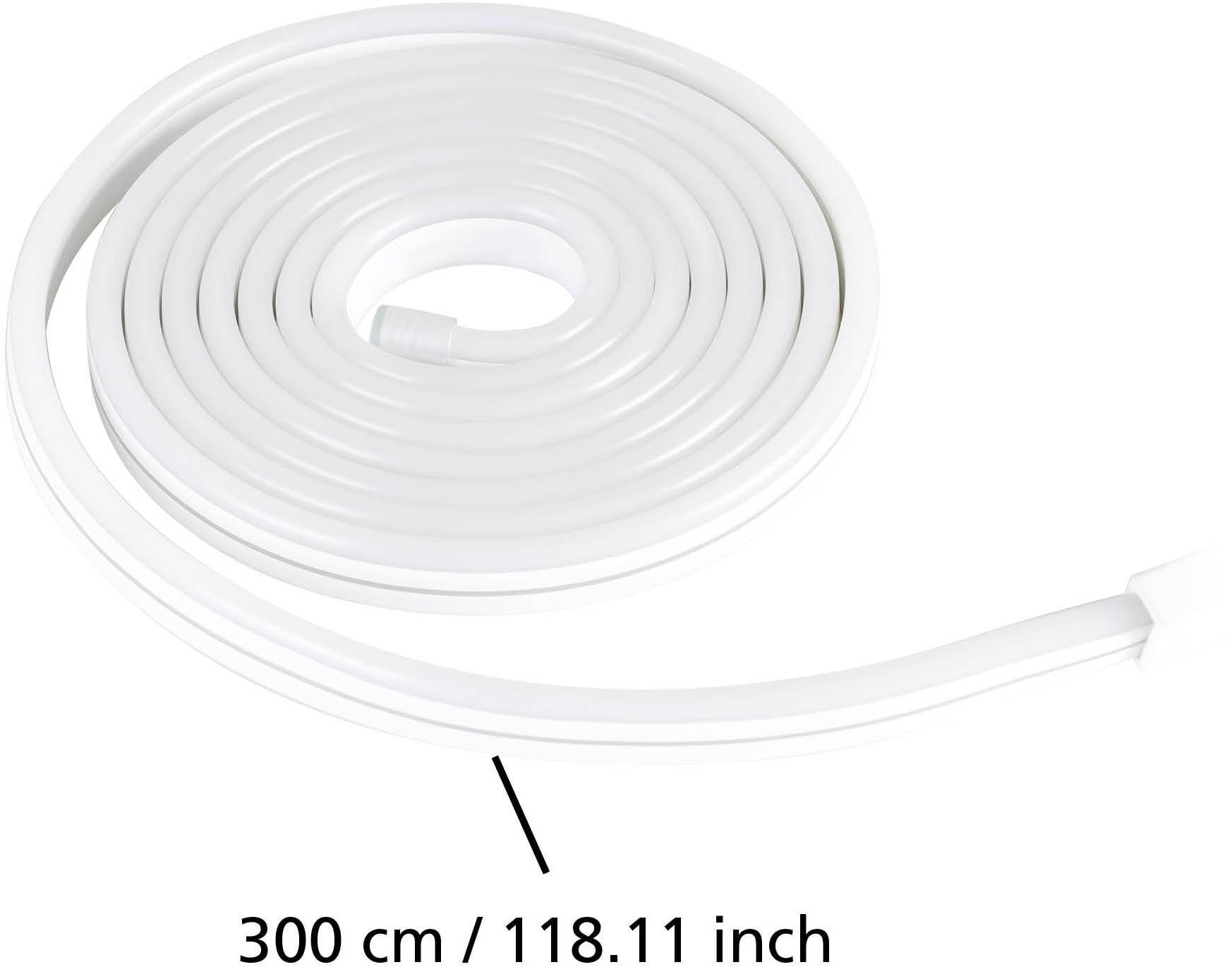 EGLO LED-Streifen »NEON-STRIPE-Z Stripe IP20 - LED Streifen - zahlreiche Funktionen« 1 Stk.-flammig Lichtleiste 3 m, ZigBee, Favoritenmodus, Timer, Gruppen, Nachtlicht