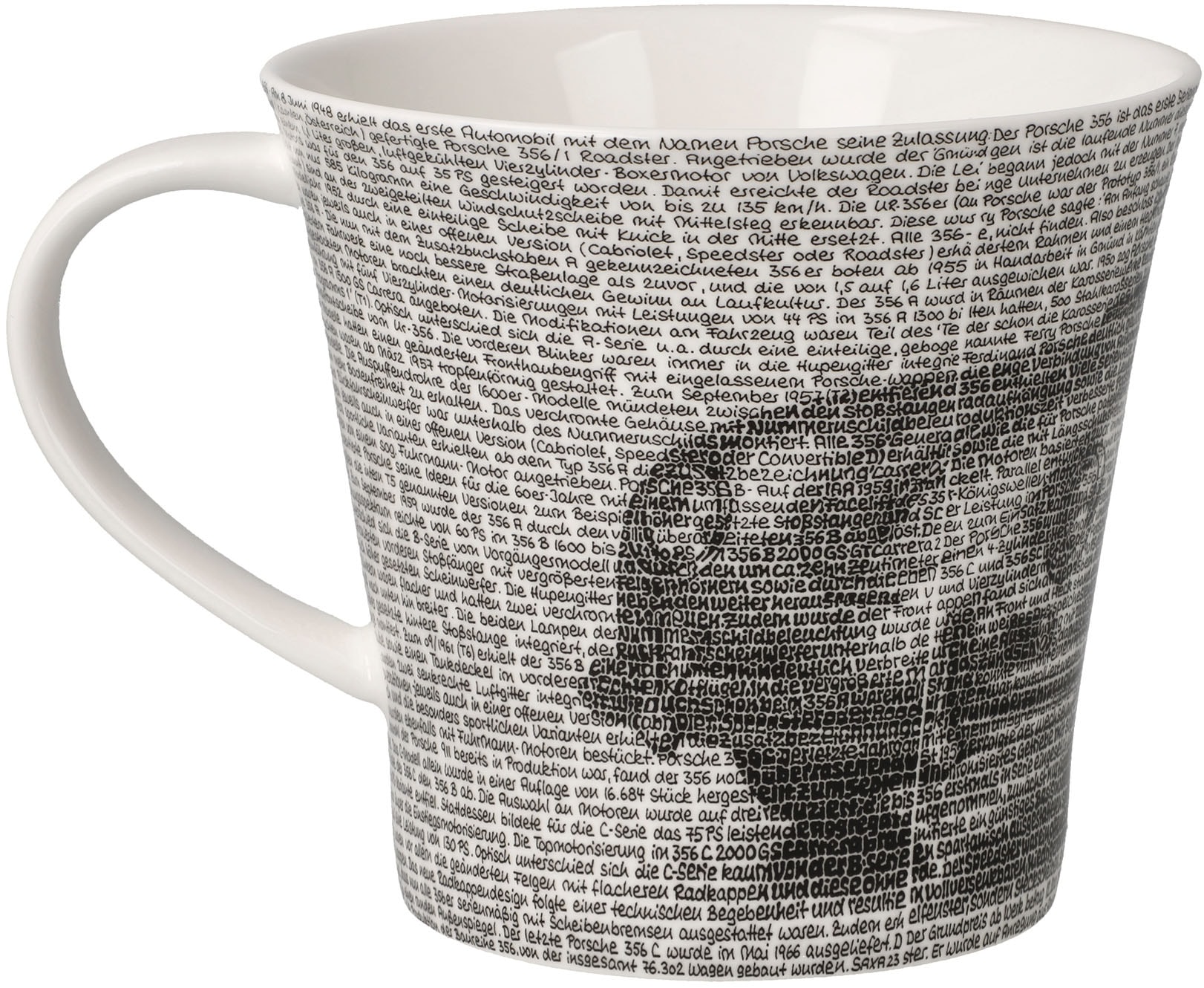 Goebel Tasse »Coffee-/Tea Mug Saxa - Porsche 356 Black«
