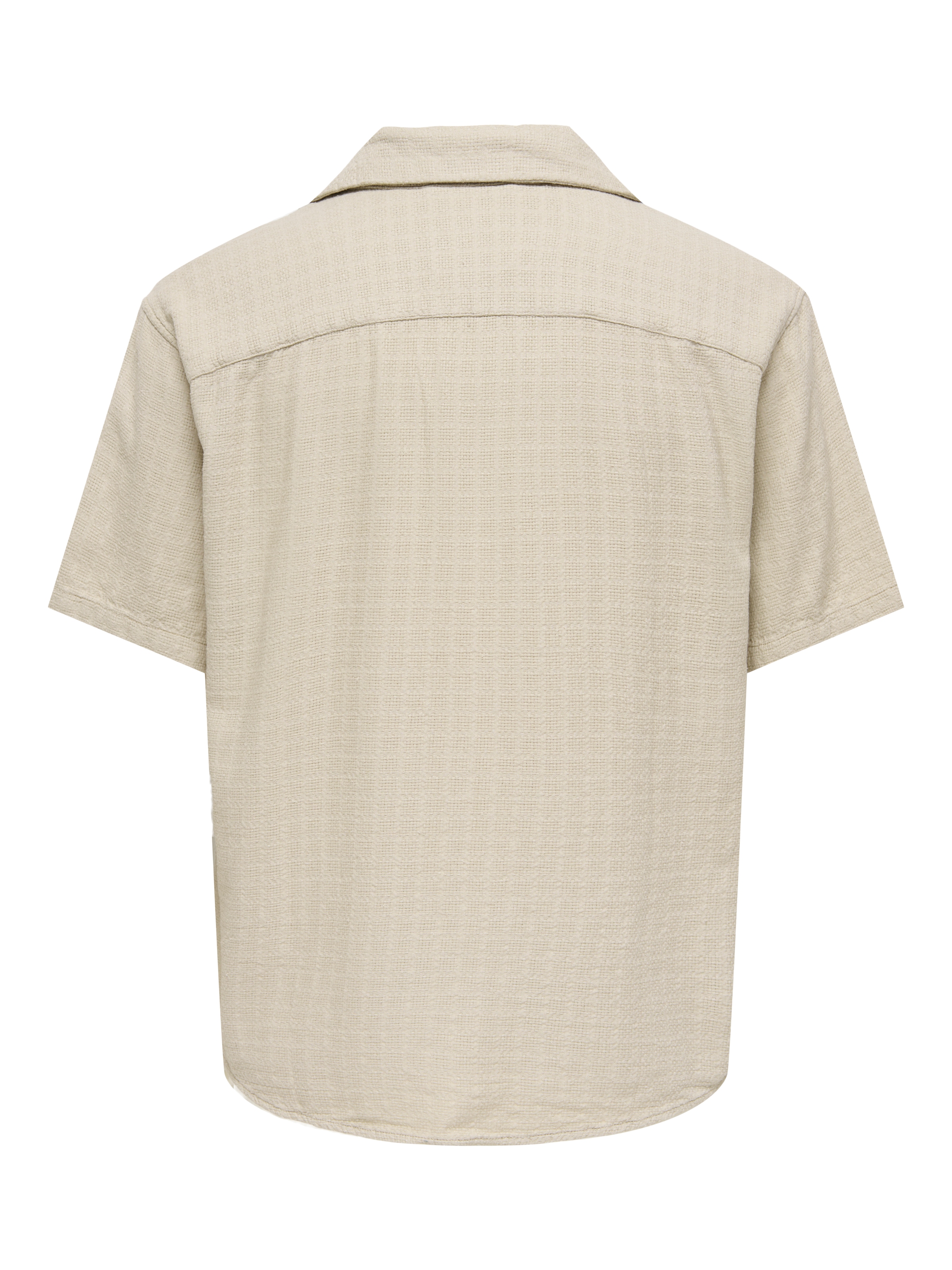 ONLY & SONS Kurzarmhemd »ONSLATHAM RLXSS RESORT LINEN STRUC 0257«
