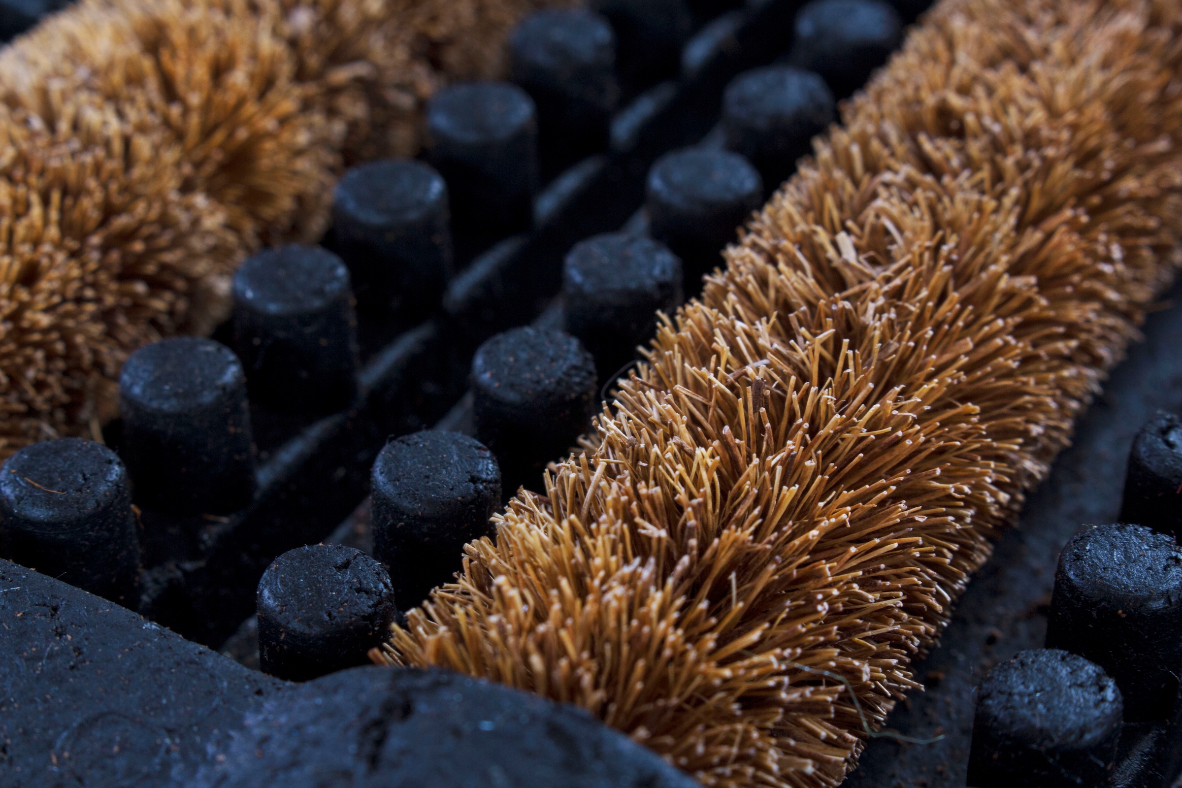 Andiamo Fußmatte »Robusta« rechteckig 30 mm Höhe Schmutzfangmatte, mit Bürsten aus Kokos, In- und Outdoor geeignet