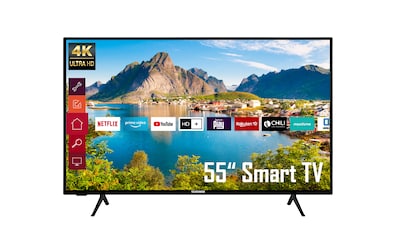 Telefunken LED-Fernseher »XU55K700«, 139 cm/55 Zoll, 4K Ultra HD, Smart-TV kaufen
