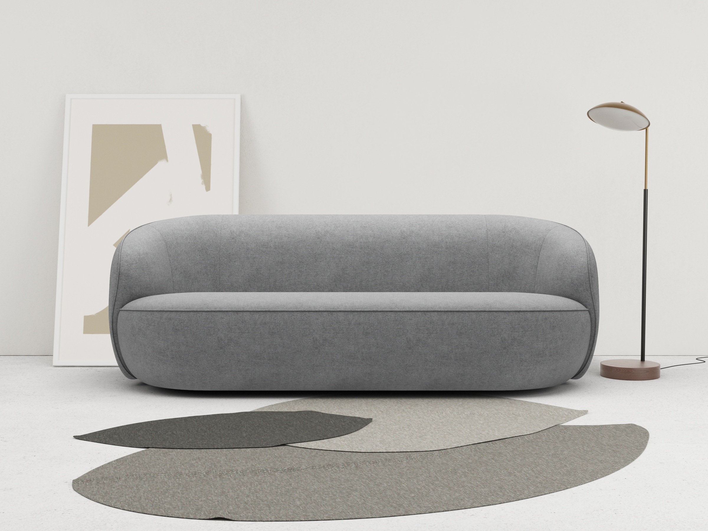 LeGer Home by Lena Gercke 3-Sitzer »Effie«, in einer einzigartigen runden Form,... kaufen
