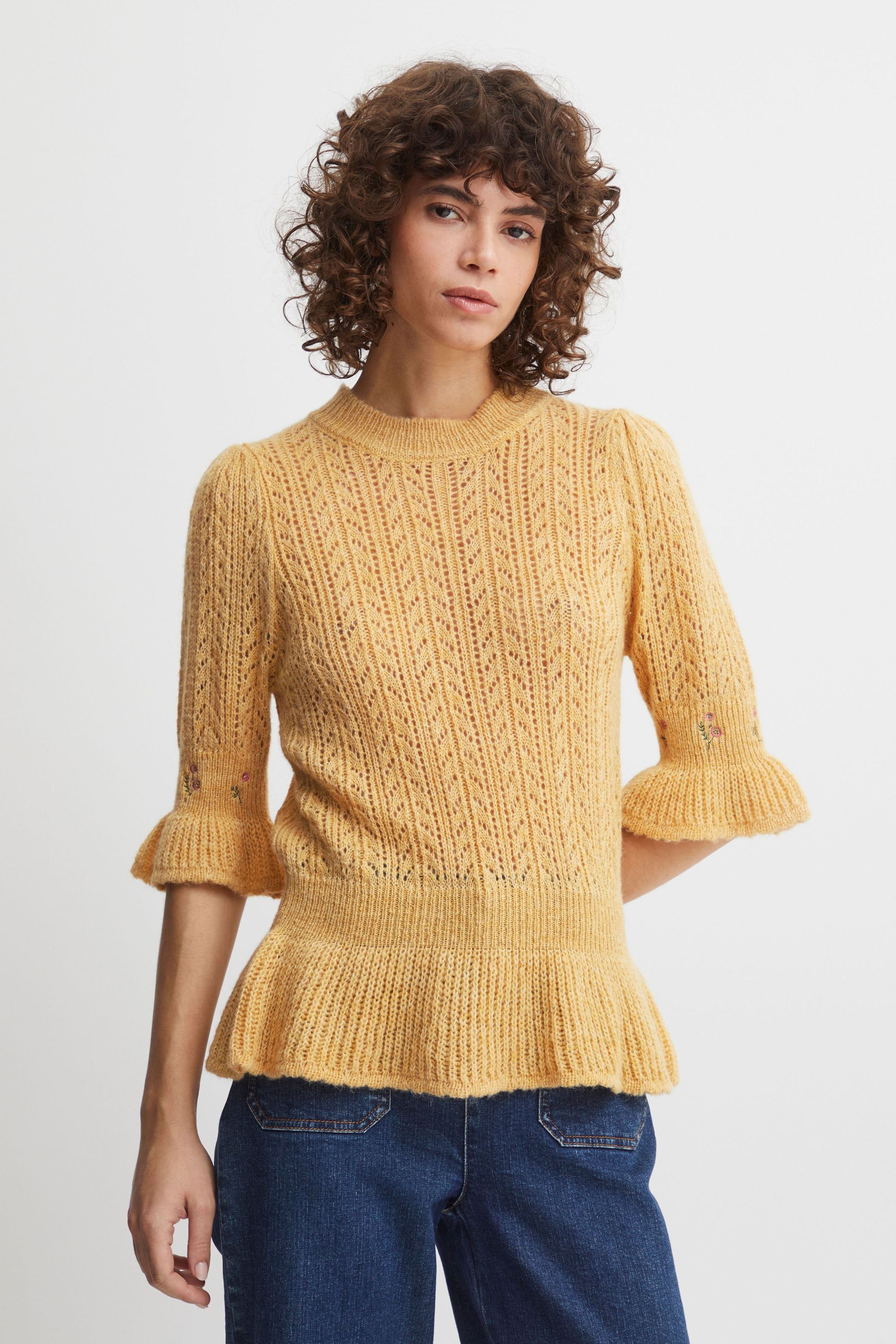 ATELIER RÊVE Strickfleece-Pullover »Strickpullover IRHille«