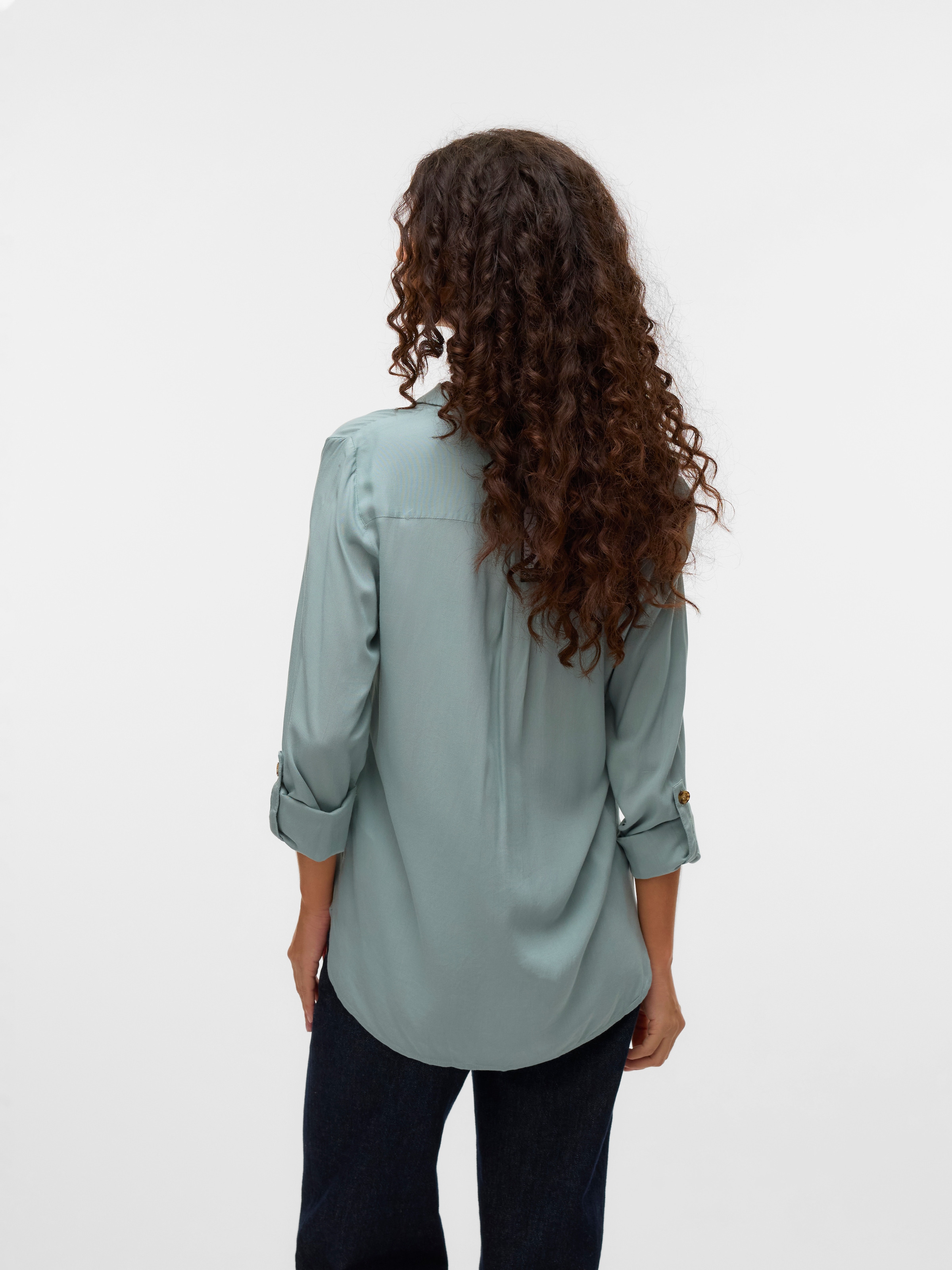 Vero Moda Hemdbluse »VMBUMPY L/S SHIRT NEW WVN GA NOOS«