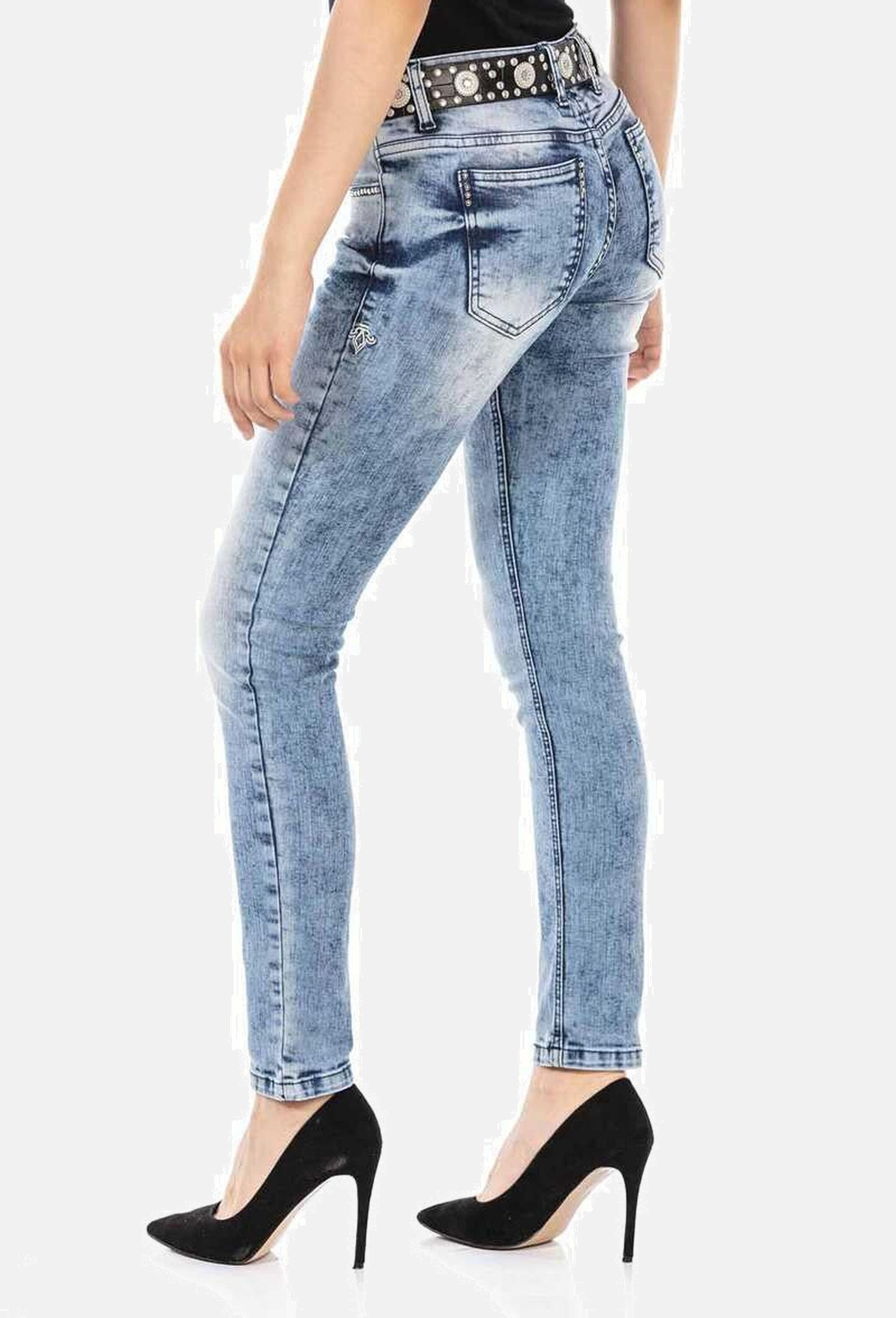 Cipo & Baxx Slim-fit-Jeans »Cipo & Baxx Jeans« Im 5-Pocket-Style, WD459