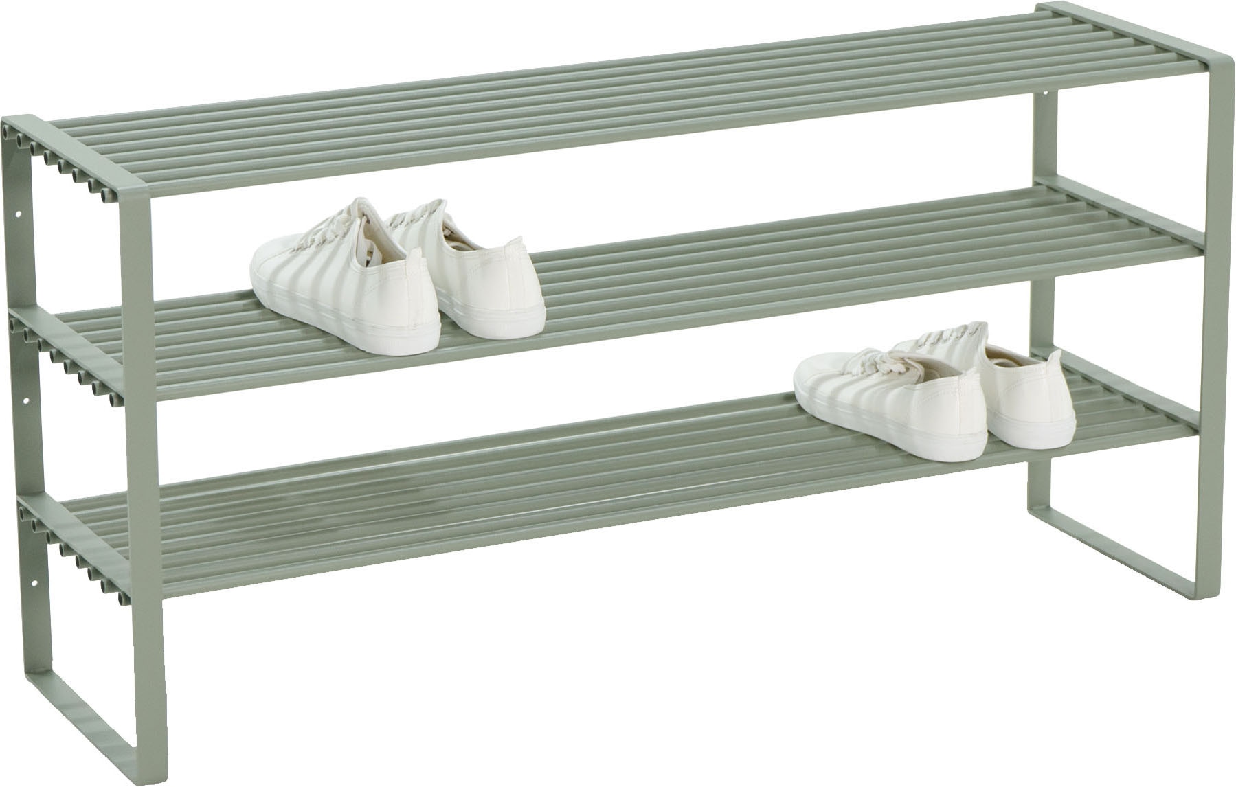 Spinder Design Schuhregal »REX SR 2 - 100 cm«, (1 St.), Regal aus Stahl, wahlweise Breite 70 cm oder 100 cm