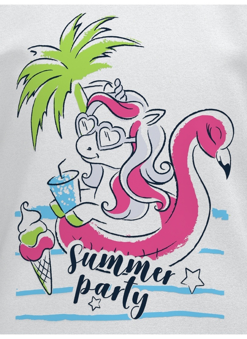 Trigema T-Shirt »TRIGEMA T Shirt mit Printmotiv "Summer Party"« 1