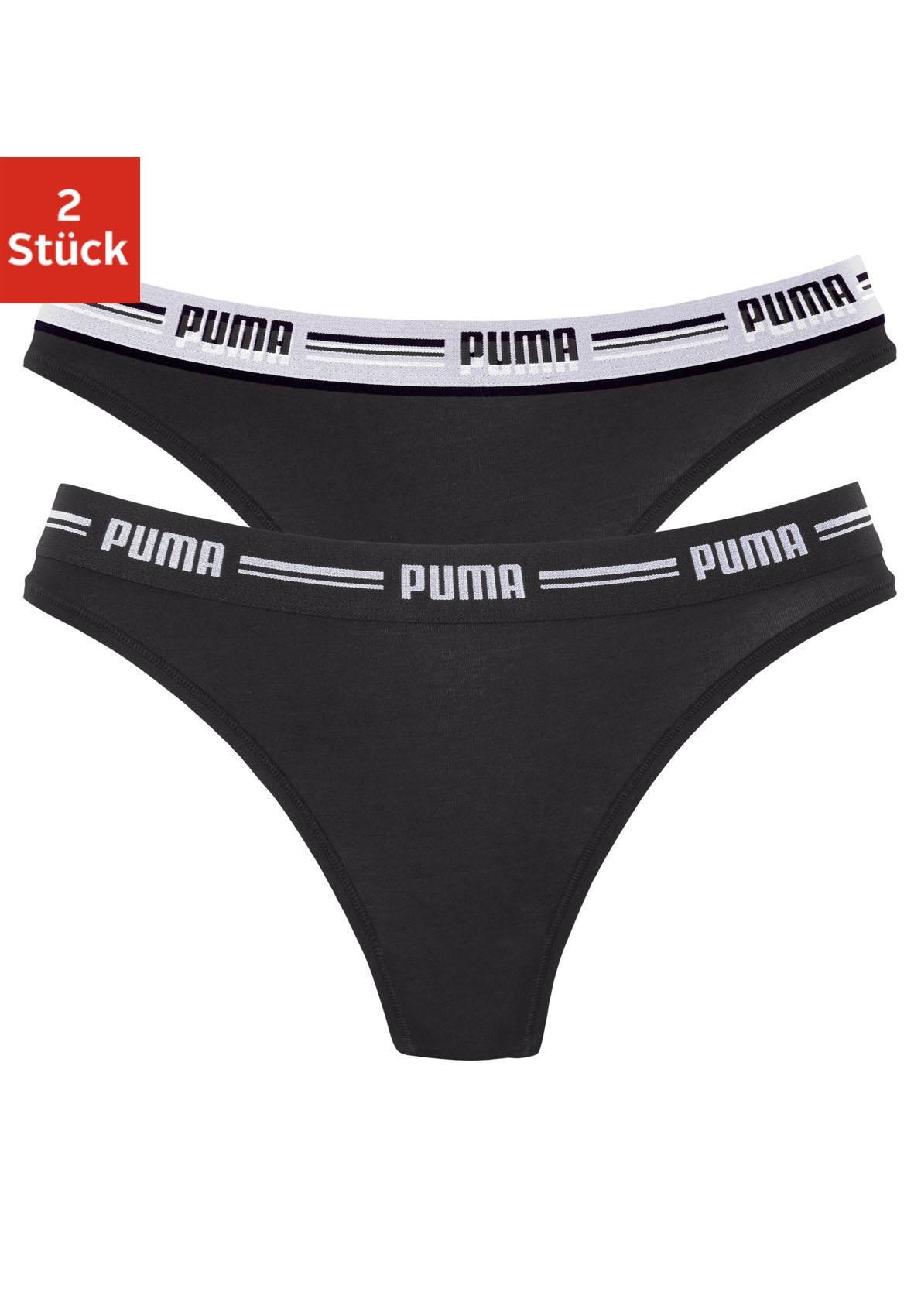 PUMA String »Iconic«, weichem Logobündchen ♕ bei 2 (Packung, mit St.)