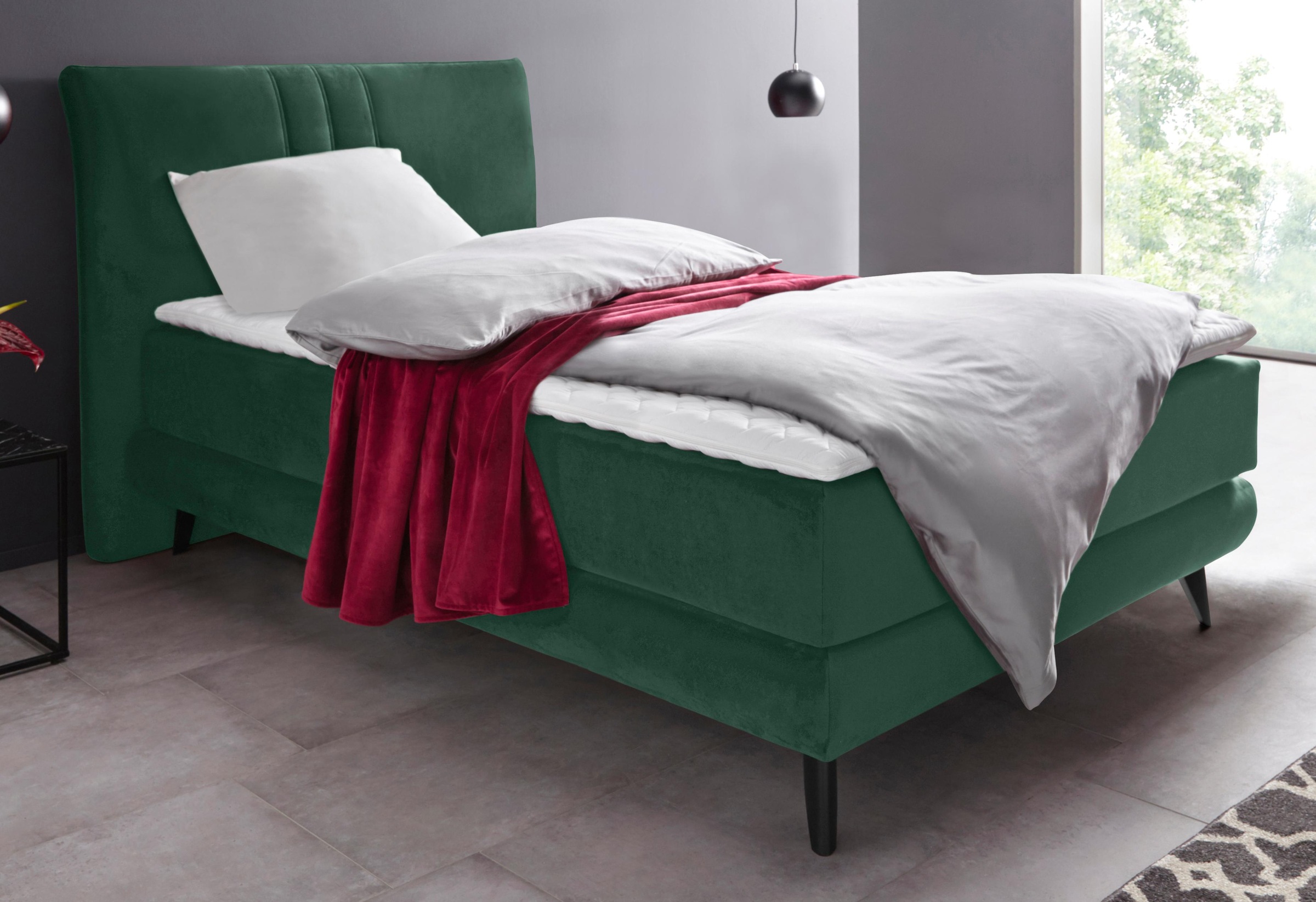 Places of Style Boxspringbett »Skien«, incl. Kaltschaumtopper, 2 Härtegrade, 3... kaufen