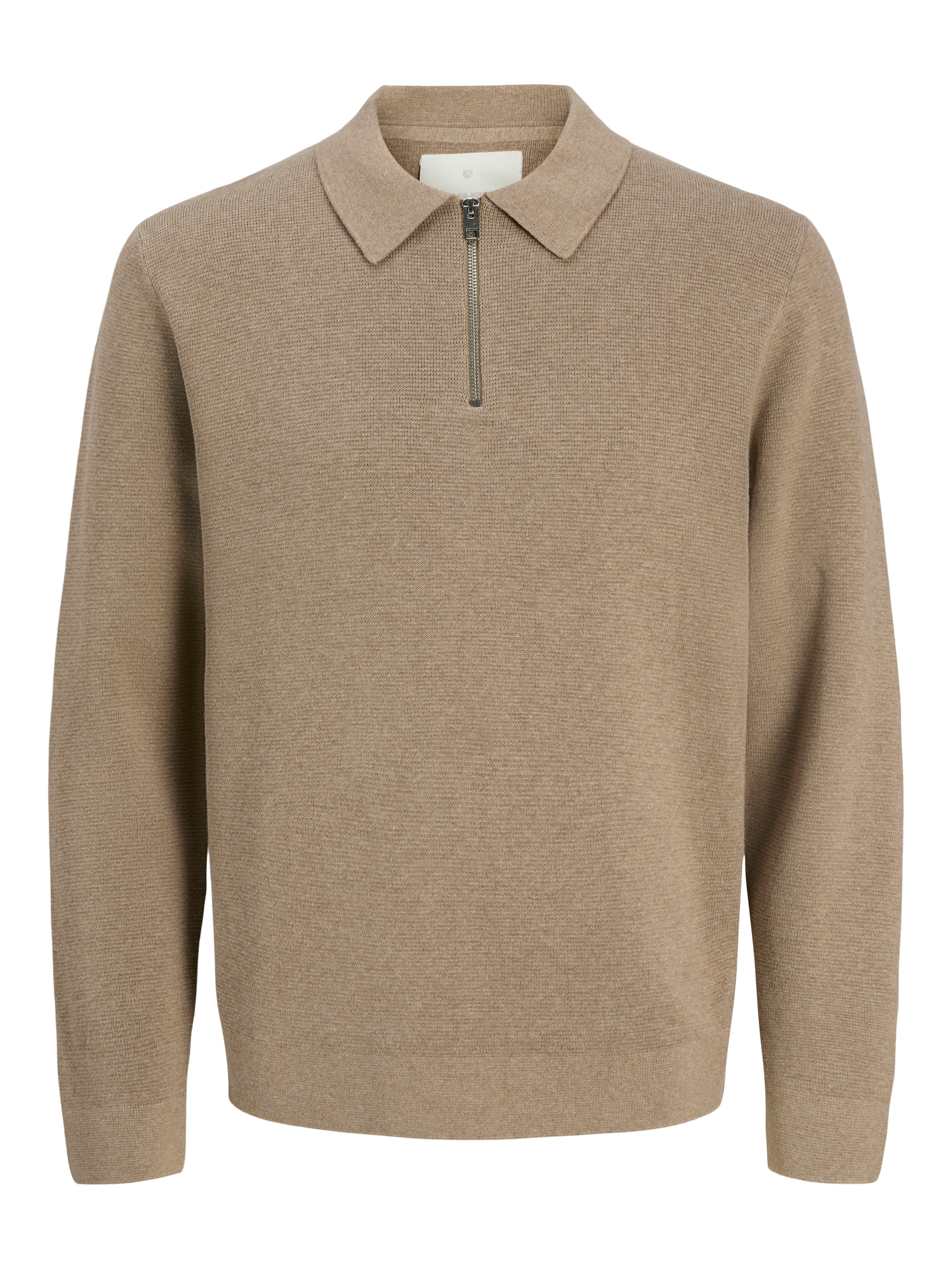 Jack & Jones Polokragenpullover »JPRBLAMILANO STITCH KNIT ZIP POLO SN«