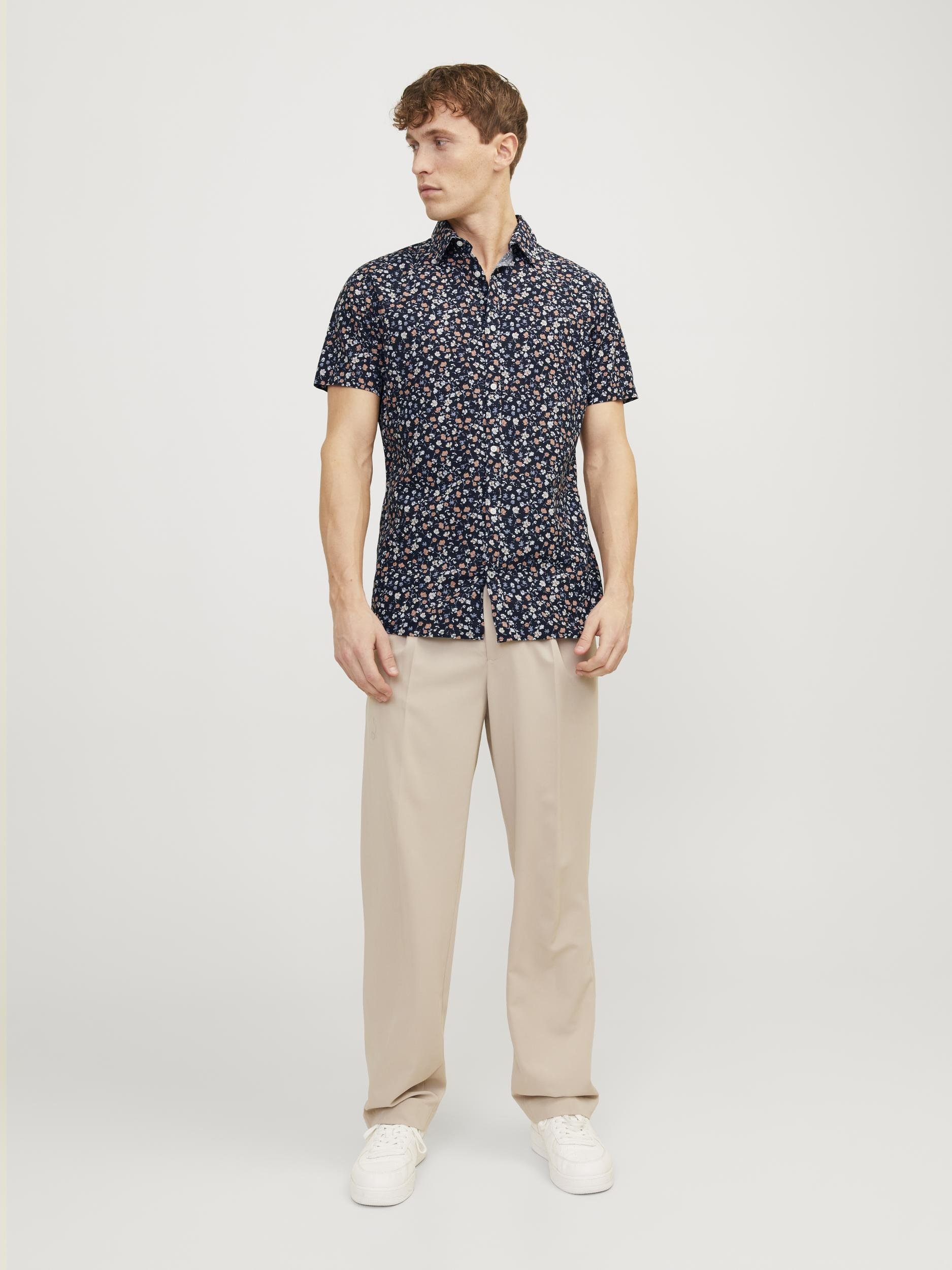 Jack & Jones Kurzarmhemd »JPRBLASUMMER PRINT SHIRT S/S SS24 SN«