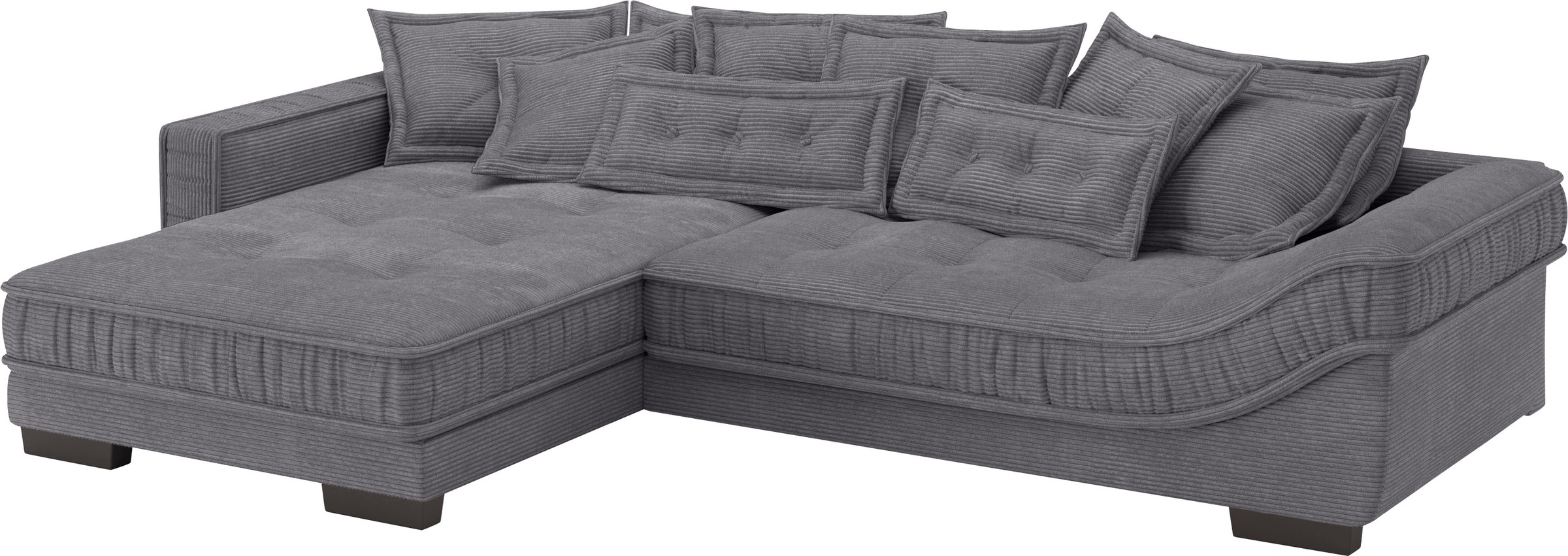 Mr. Couch Ecksofa »Diwan II, L-Form«, Wahlweise mit Kaltschaumpolsterung bis 140 kg belastbar