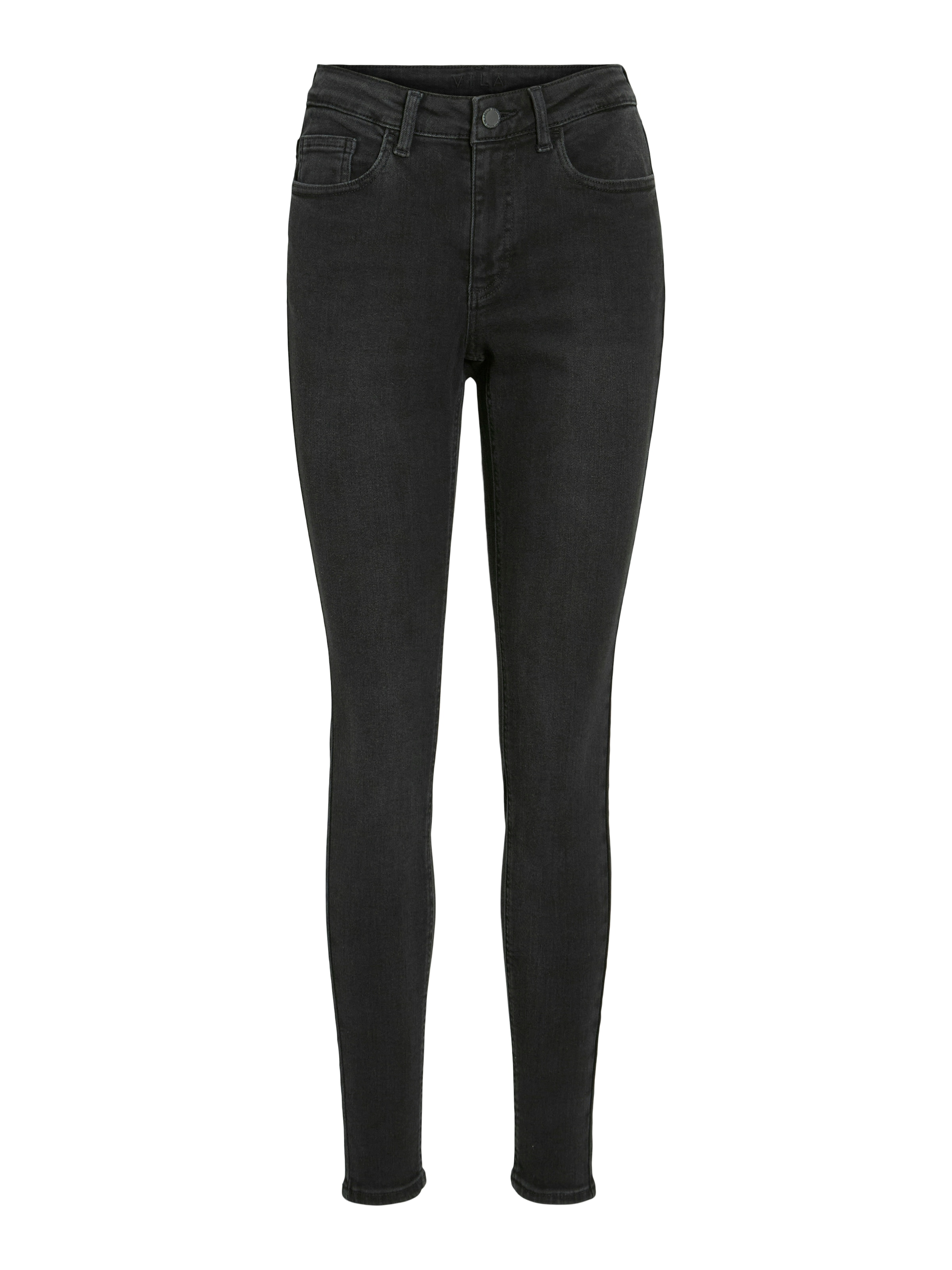Vila Skinny-fit-Jeans »VISARAH RW SKINNY JEANS BLK BUB00-NOOS«