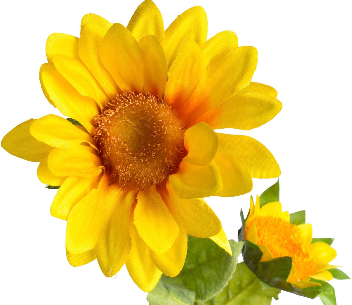 Botanic-Haus Kunstblume »Sonnenblume mit 2 Stielen«