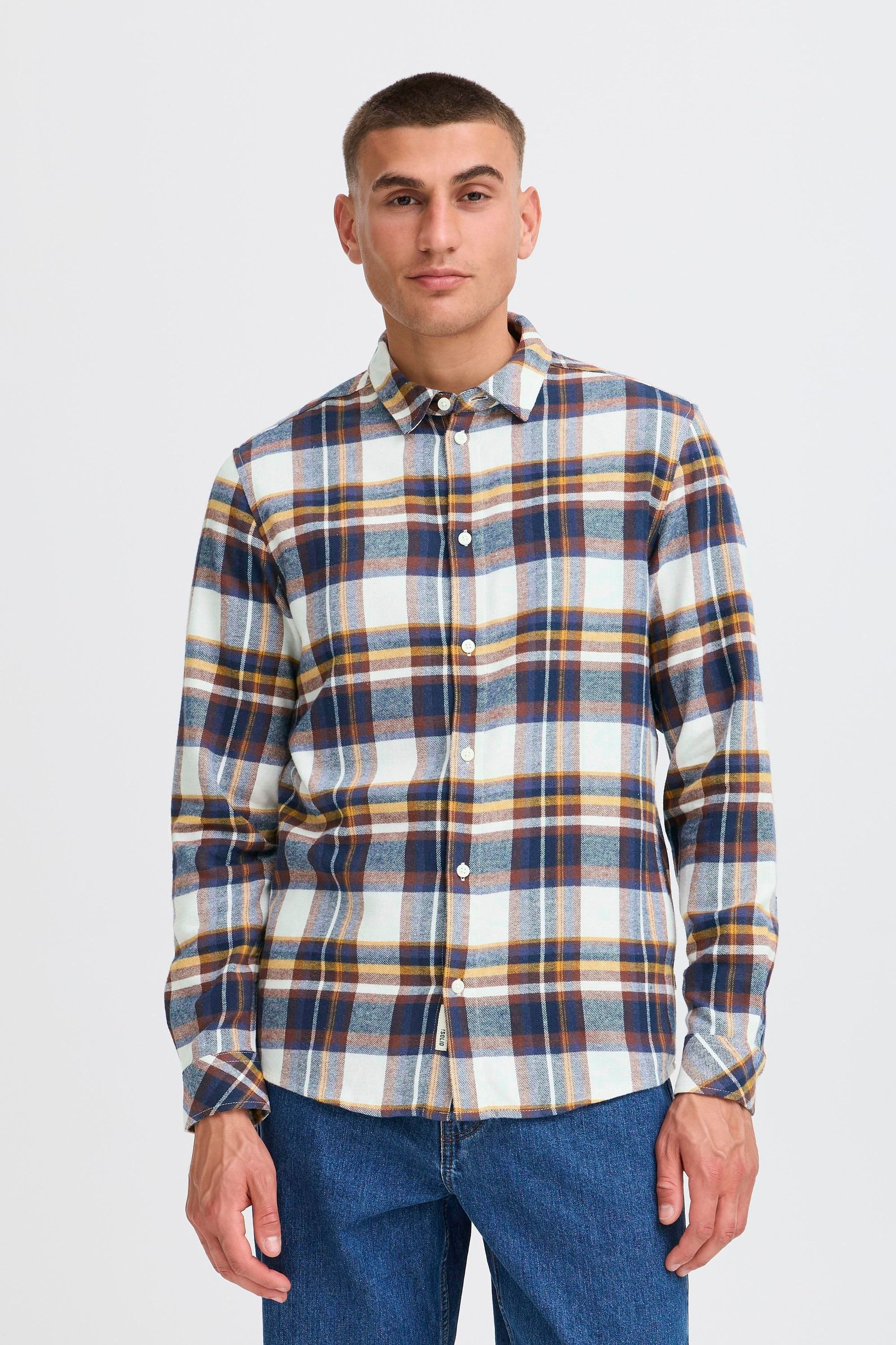 !Solid Flanellhemd »Flanellhemd SDCHRIS«