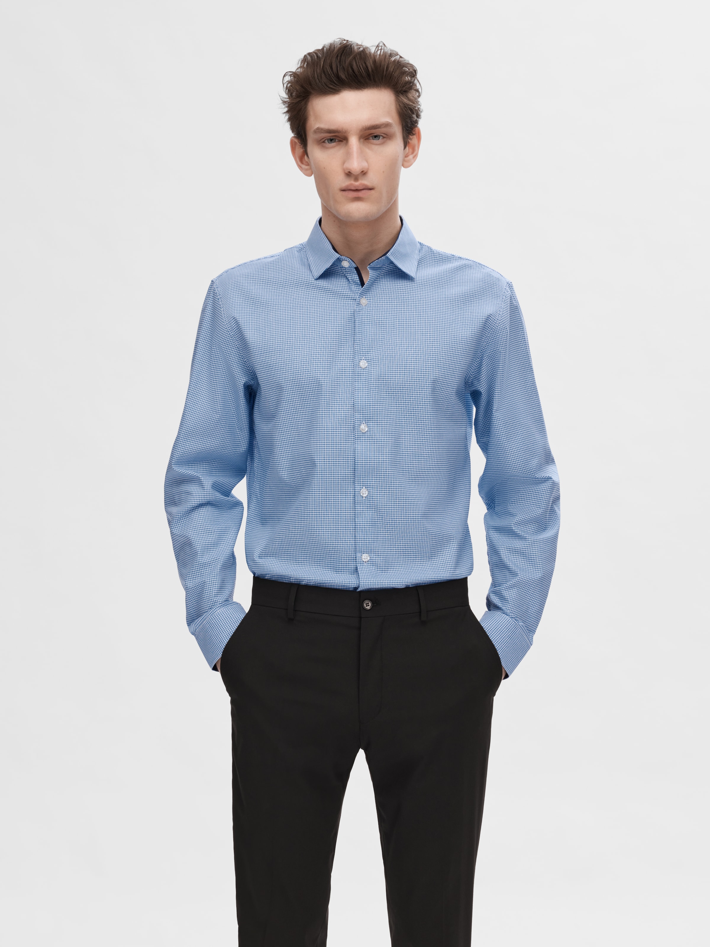 SELECTED Langarmhemd »SLHSLIMNEW-MARK SHIRT LS NOOS«