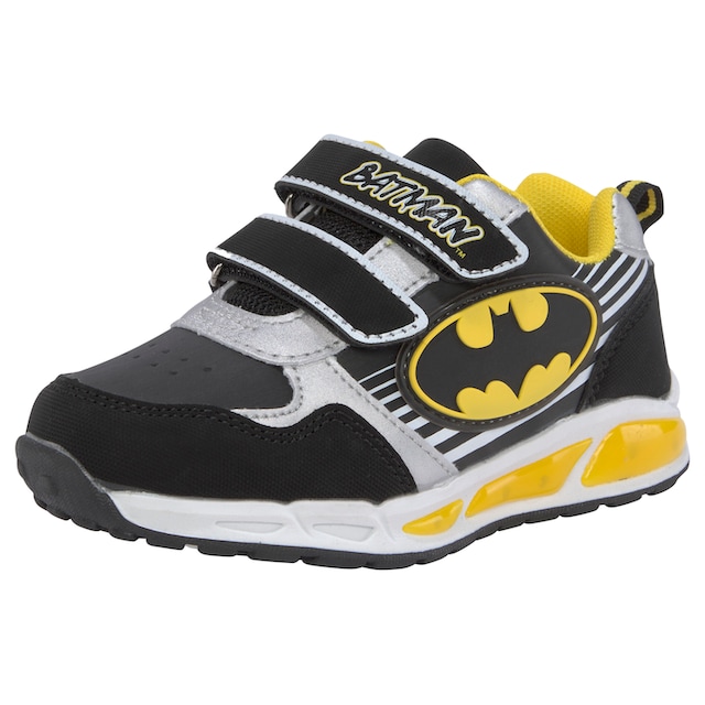 Disney Sneaker »Batman«, mit cooler Blinkfunktion in der Sohle und  Klettverschluss bei ♕