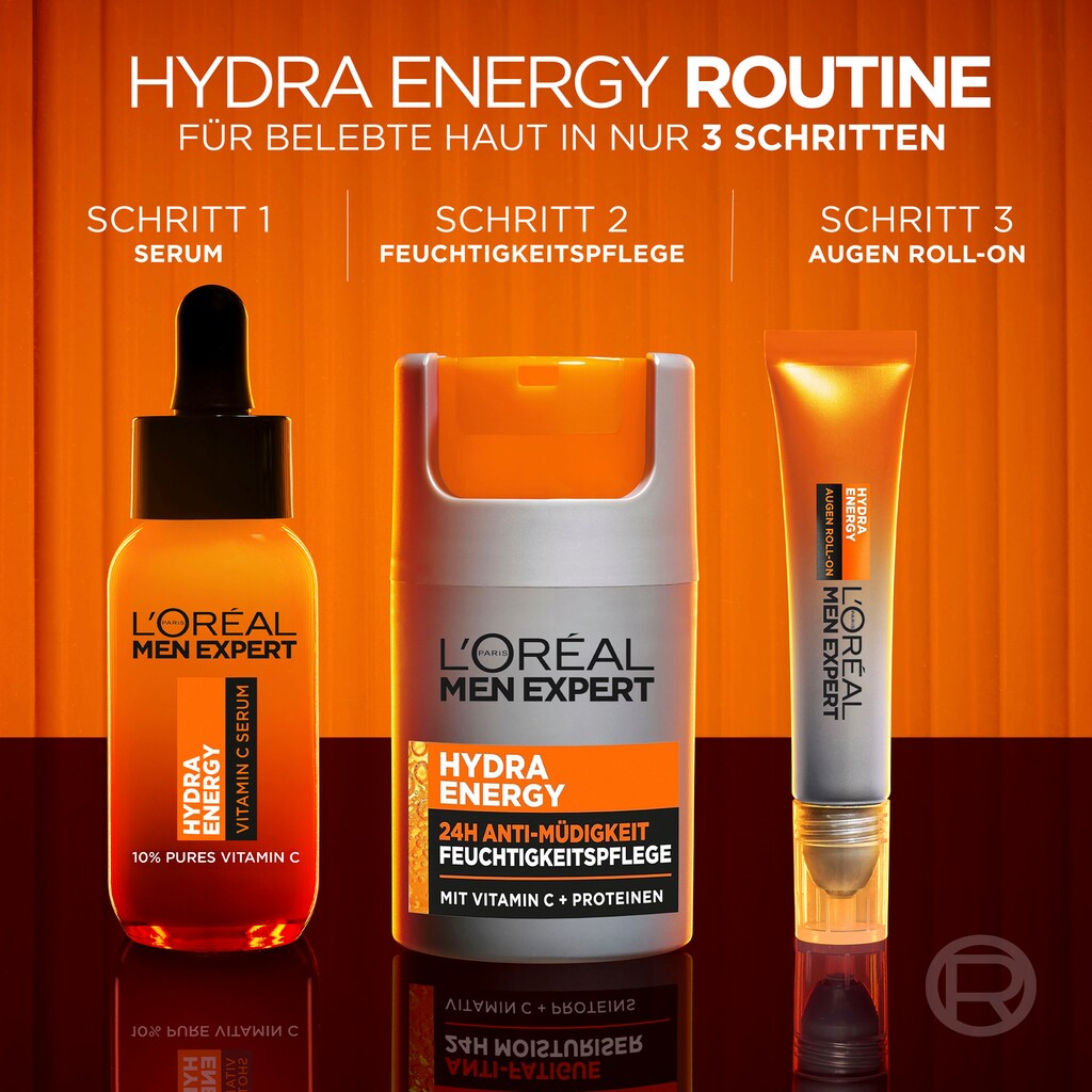 L'ORÉAL PARIS MEN EXPERT Augen-Roll-on »Hydra Energy Anti-Müdigkeit«