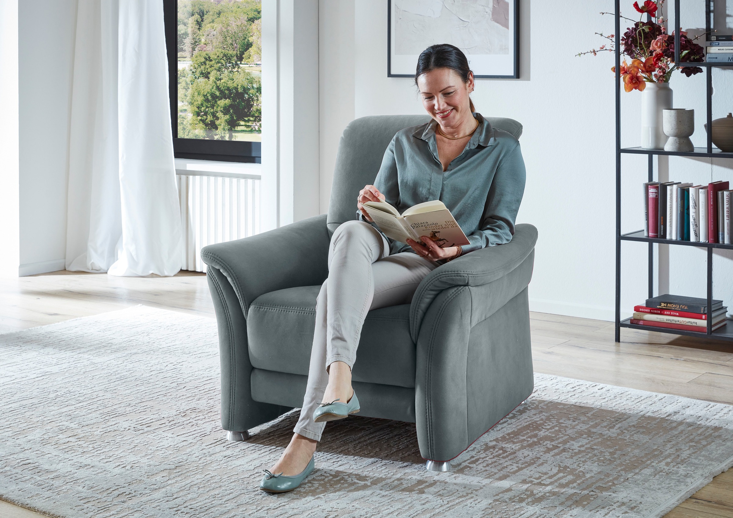 Die PlanBar Sessel »PP-PF23182, Sitzhöhe 46 cm« Federkernpolsterung, frei im Raum stellbar